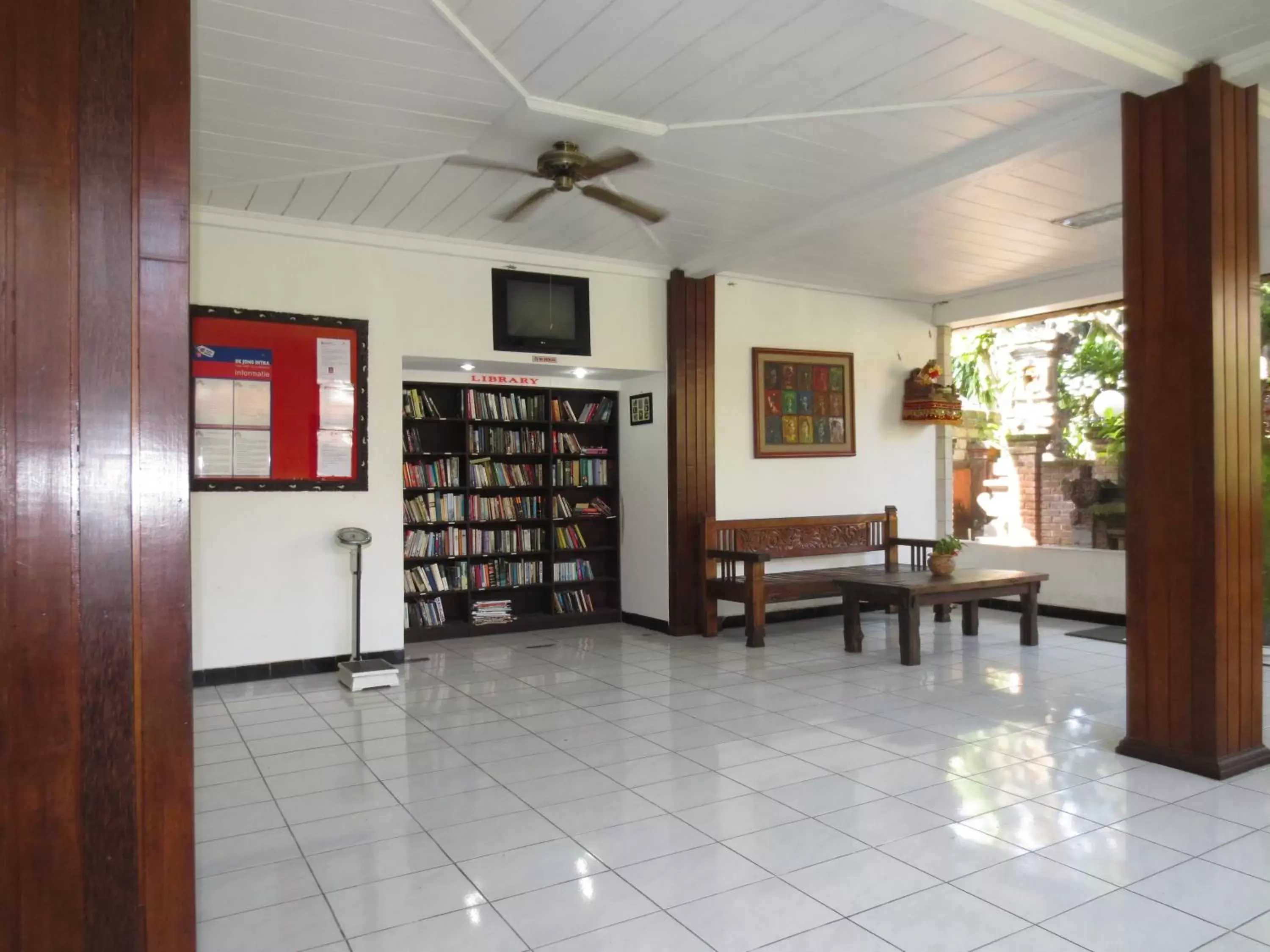 Lobby or reception in Swastika Bungalows