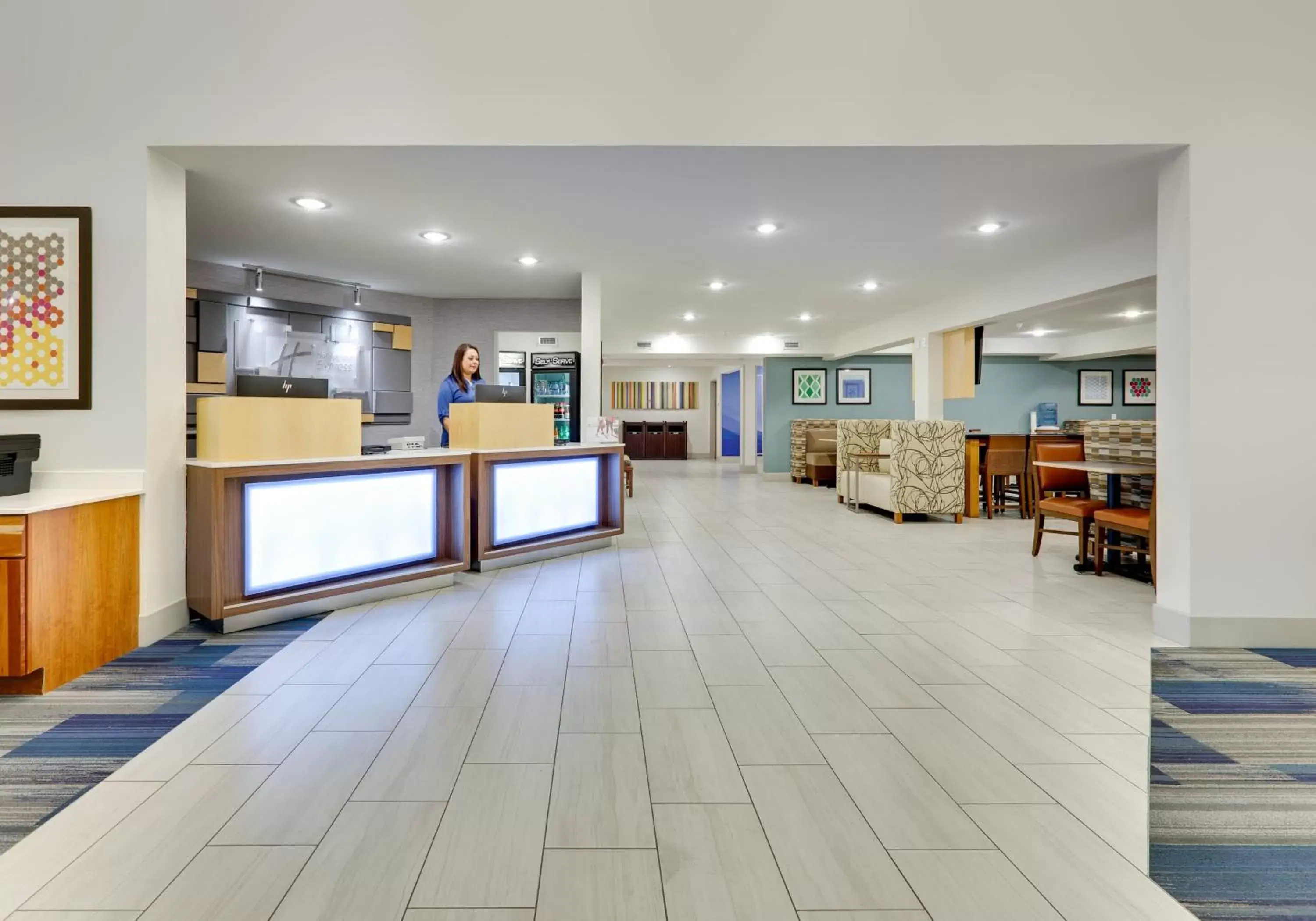Lobby or reception, Lobby/Reception in Holiday Inn Express Scottsbluff - Gering, an IHG Hotel