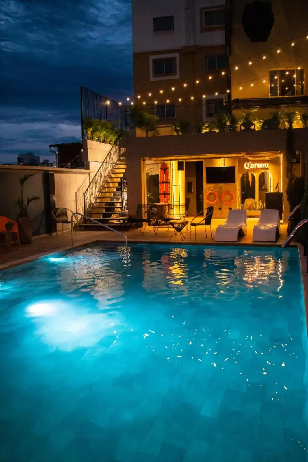 Swimming Pool in Hotel D' Leon