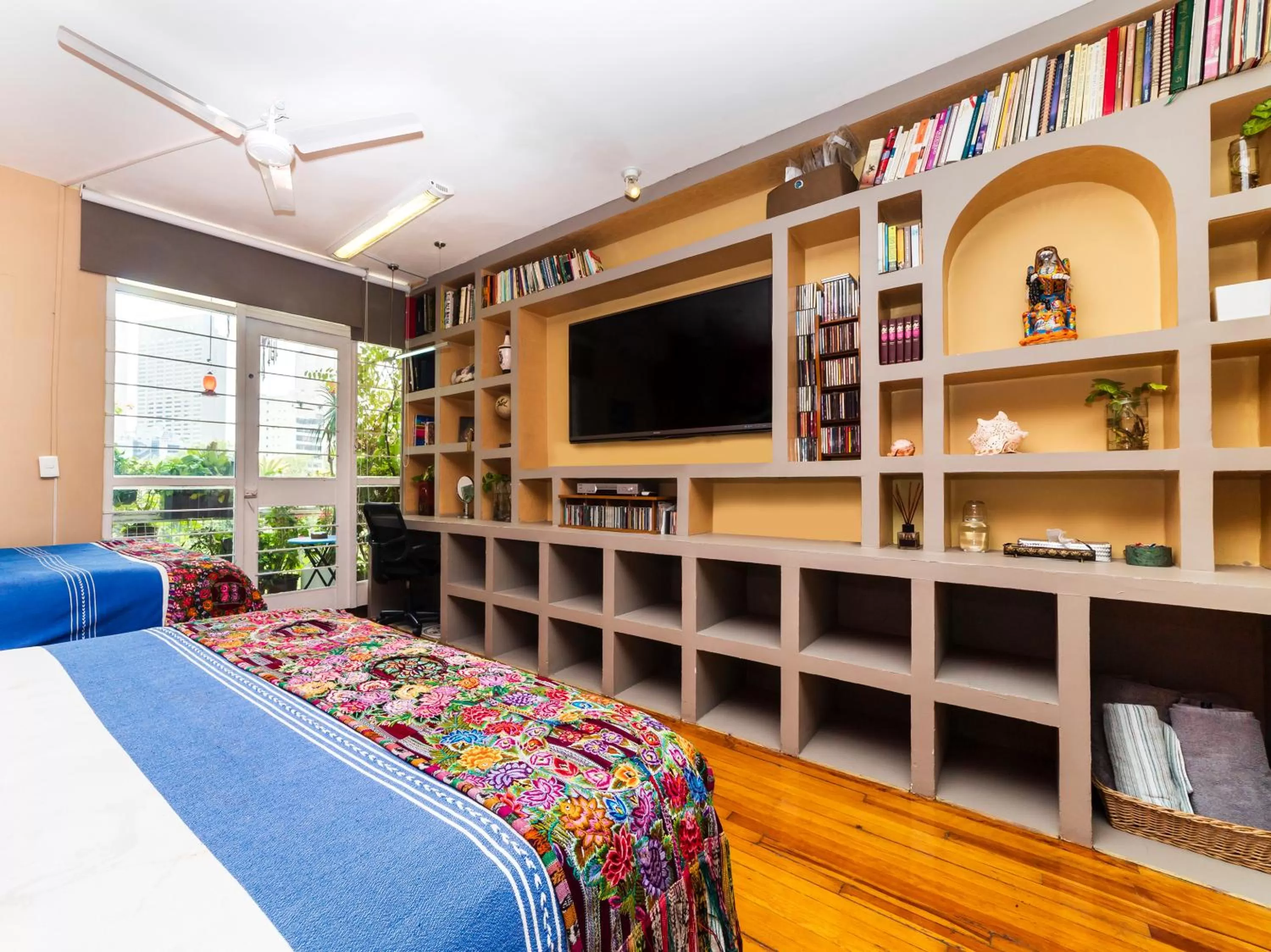 Bed in Casa Itzae B&B Polanquito Dog Friendly