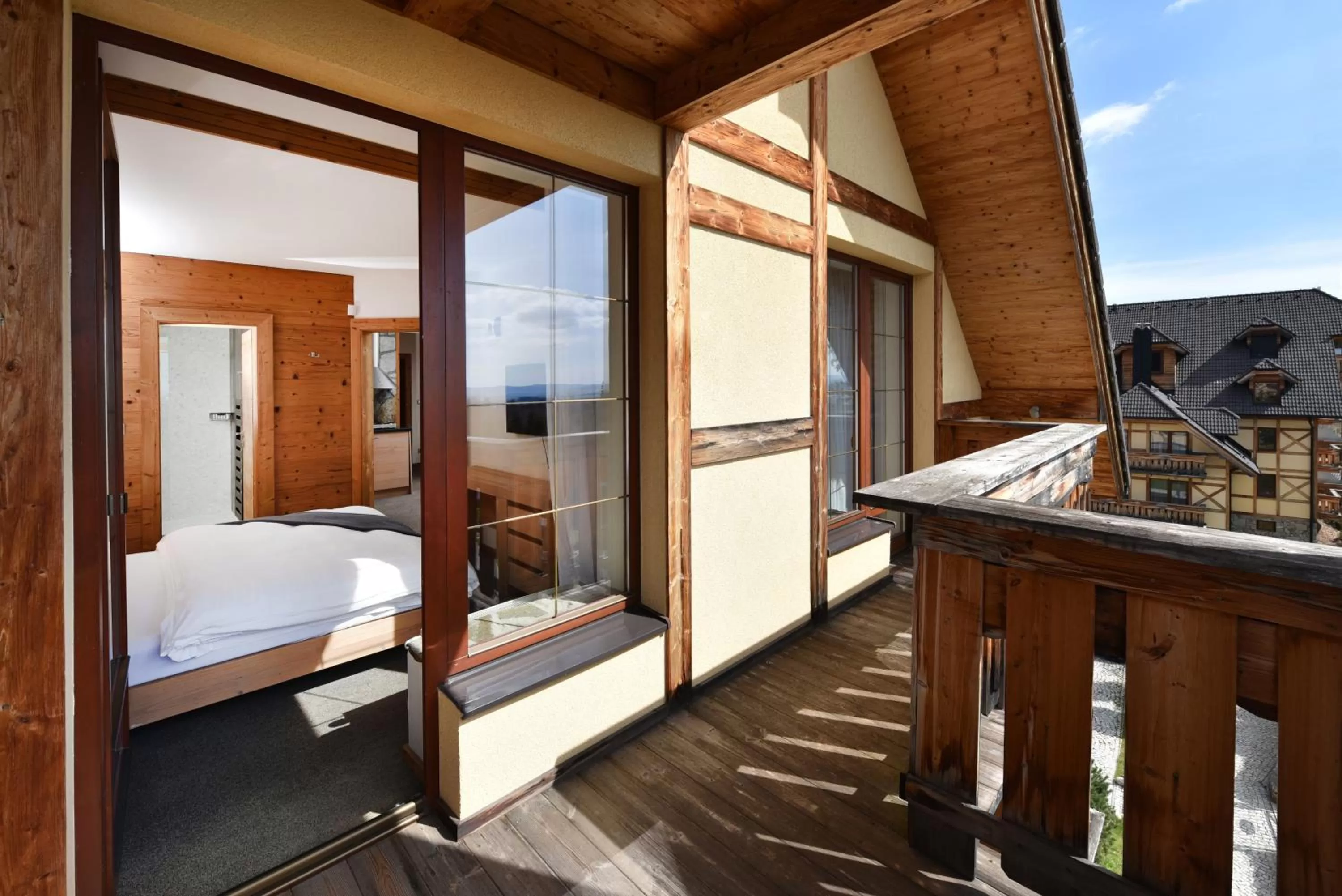 Balcony/Terrace in APLEND Hotel Kukučka