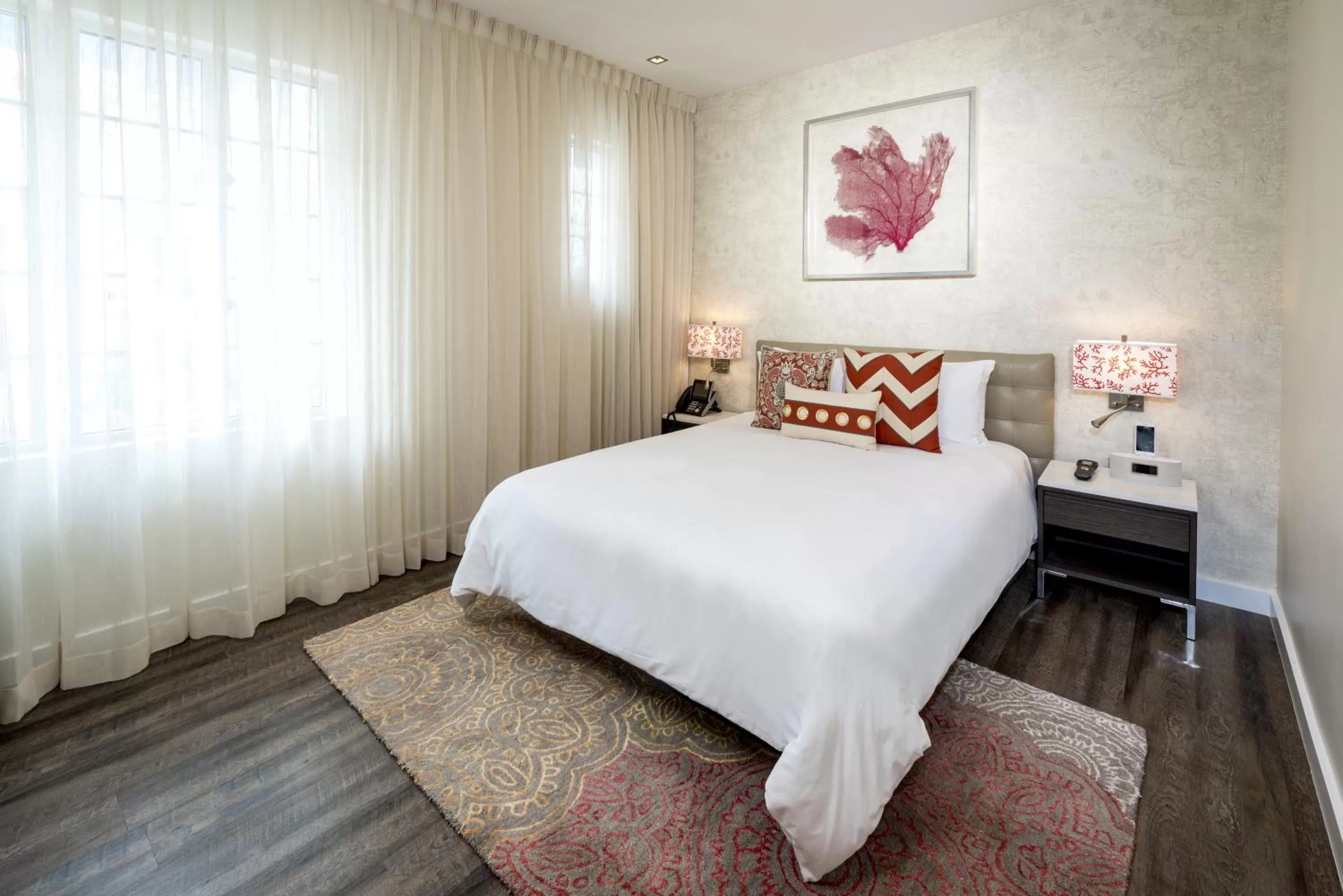 Bed in The Marlin Hotel