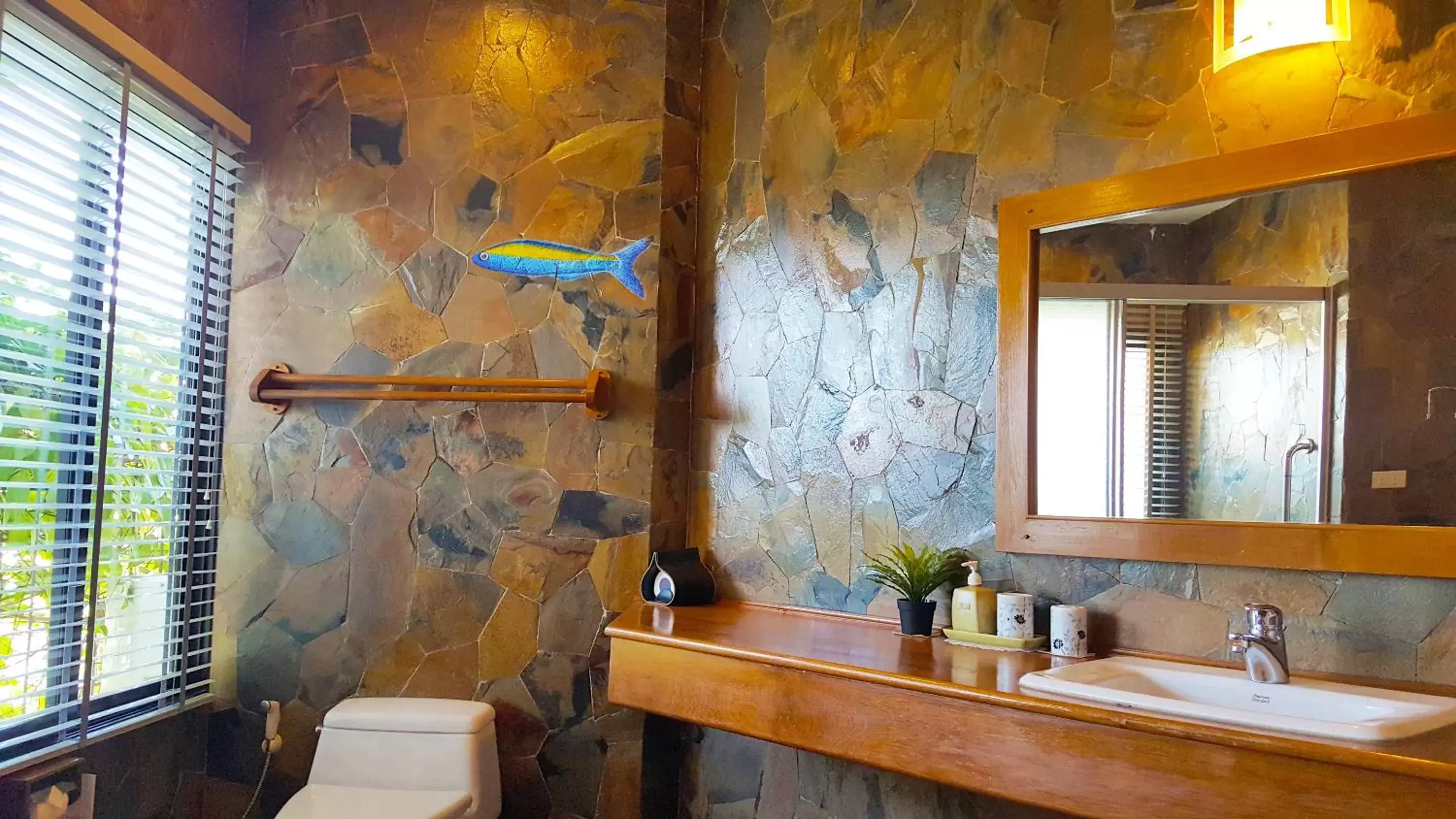 Bathroom in Birds and Bees Resort