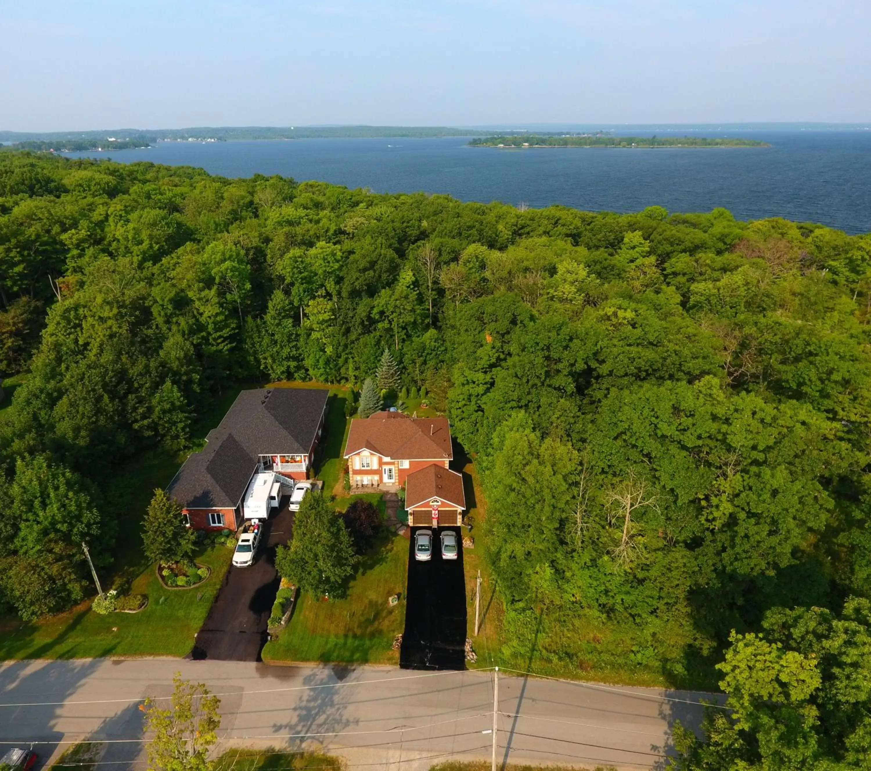 Natural landscape, Bird's-eye View in Tucked Inn the Harbour B&B