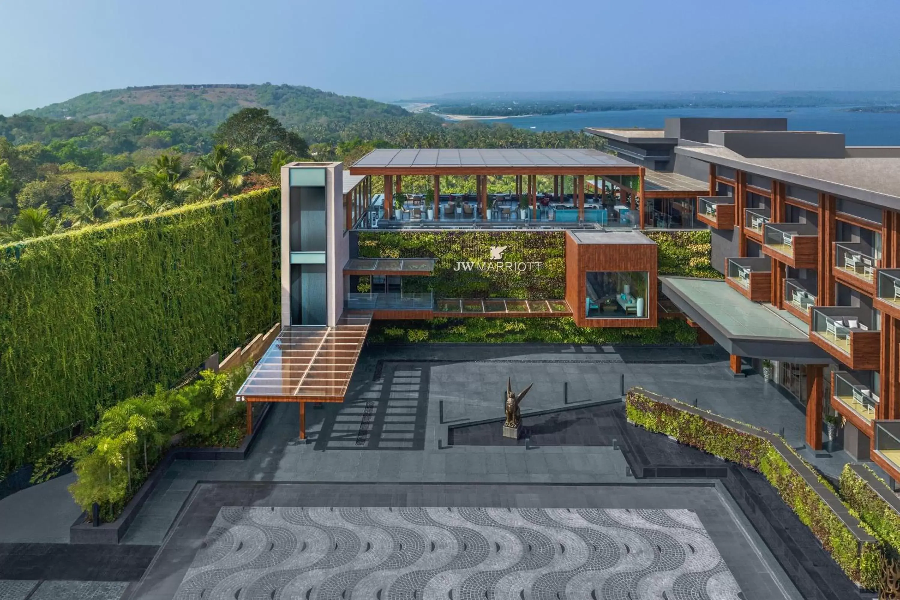 Property building in JW Marriott Goa