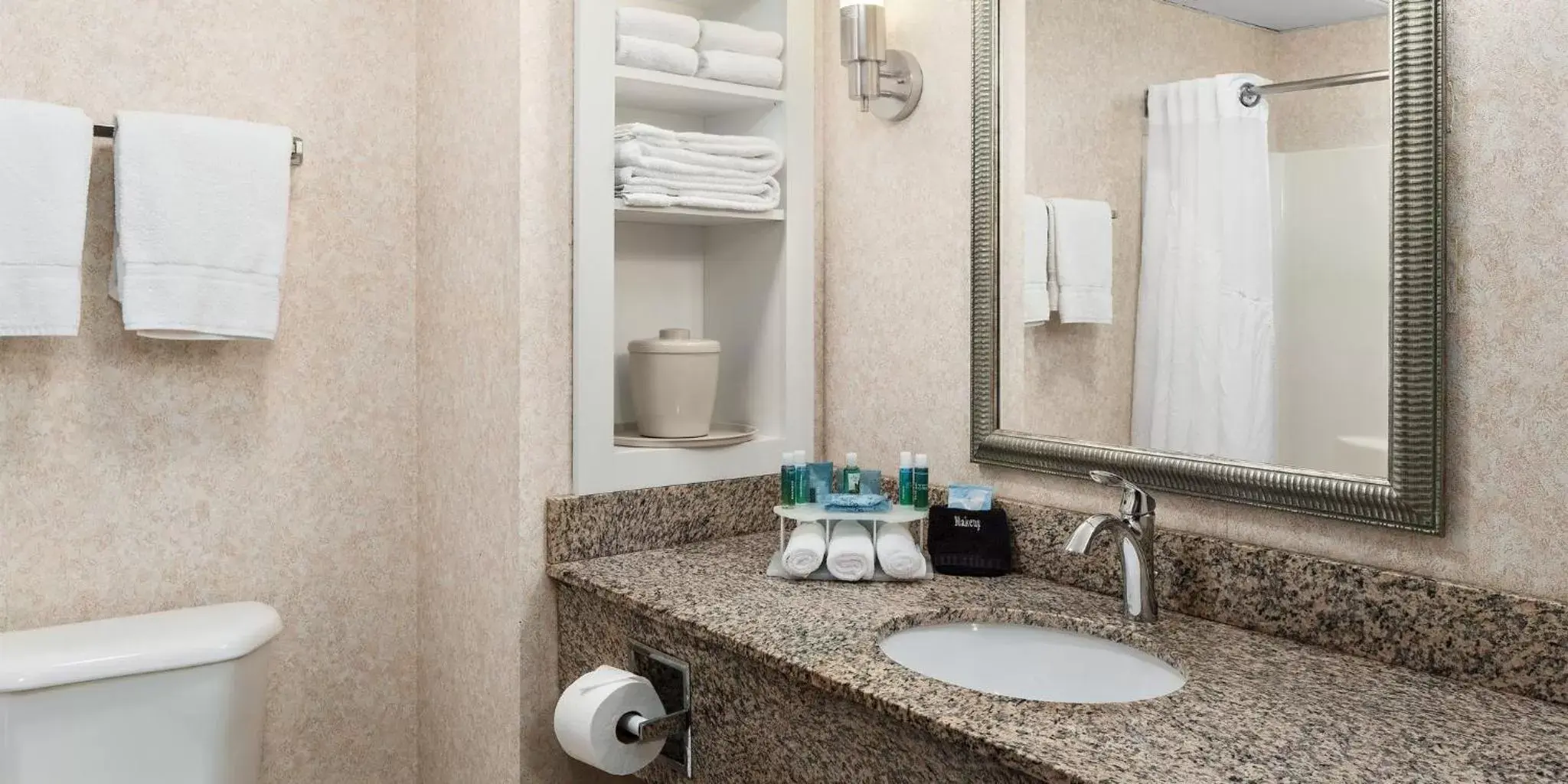 Bathroom in Holiday Inn Express Grove City - Premium Outlet Mall, an IHG Hotel