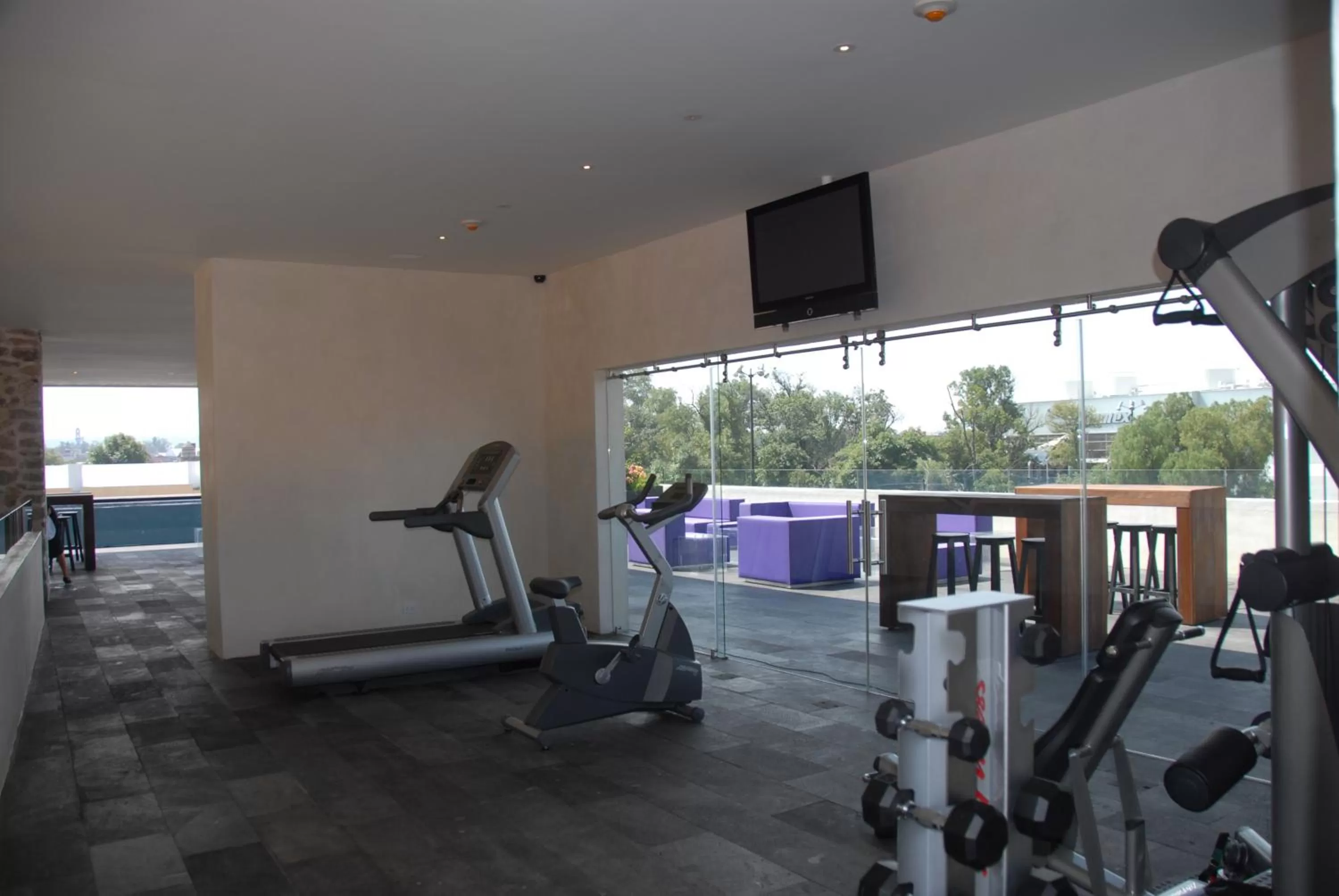 Fitness centre/facilities in La Purificadora, Puebla, a Member of Design Hotels