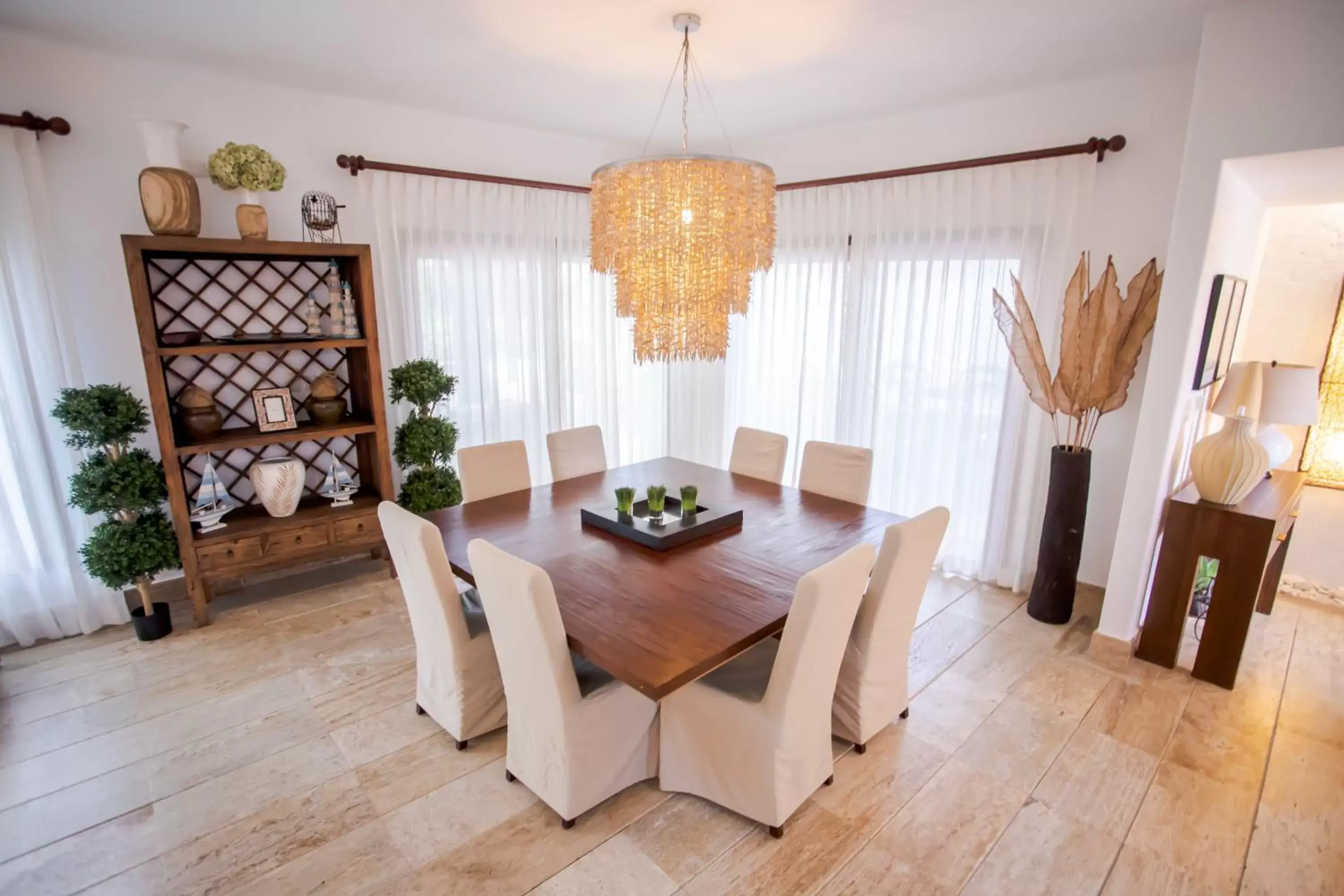 Living room, Dining Area in Xeliter Balcones del Atlantico - Las Terrenas