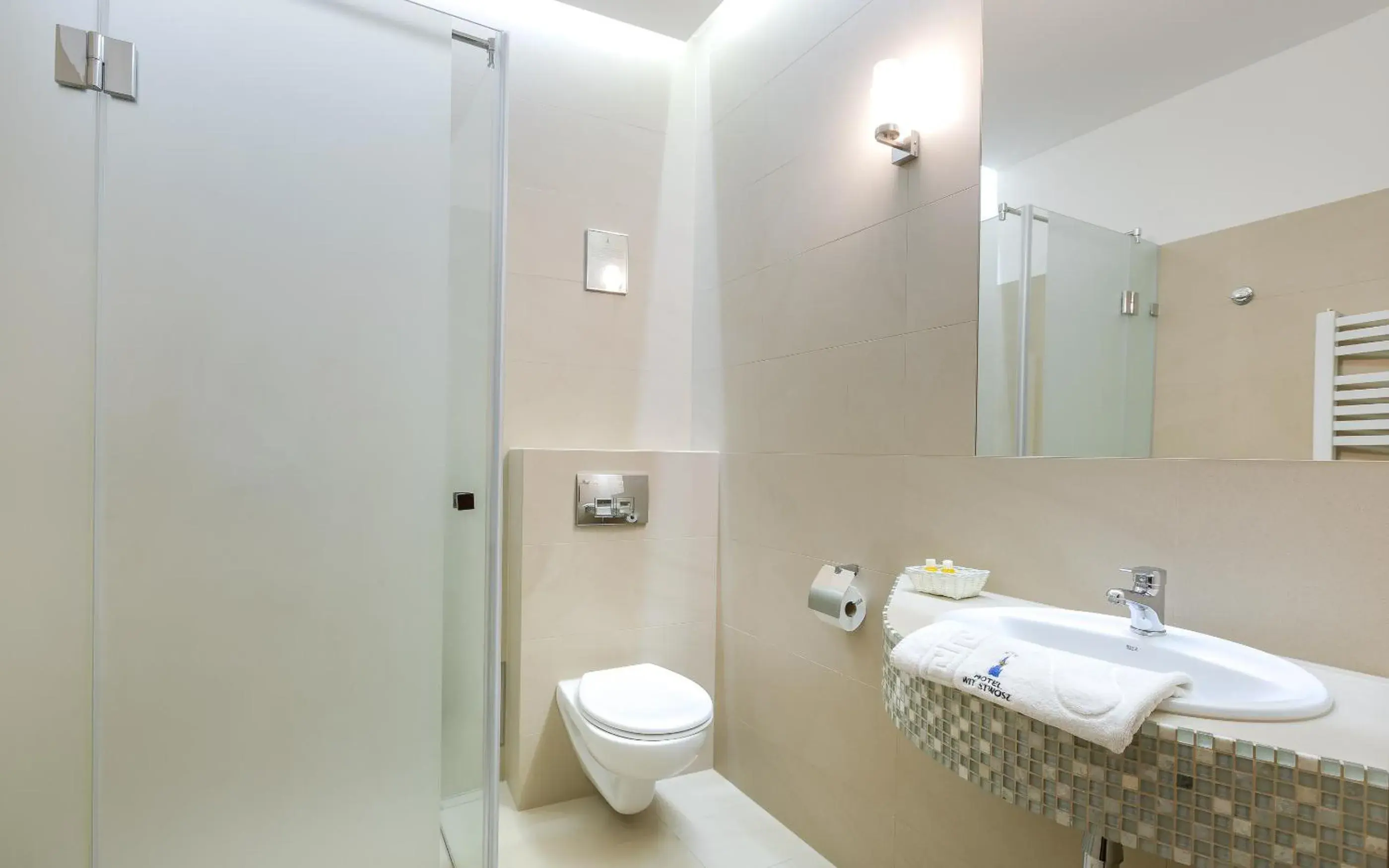 Bathroom in Hotel Wit Stwosz