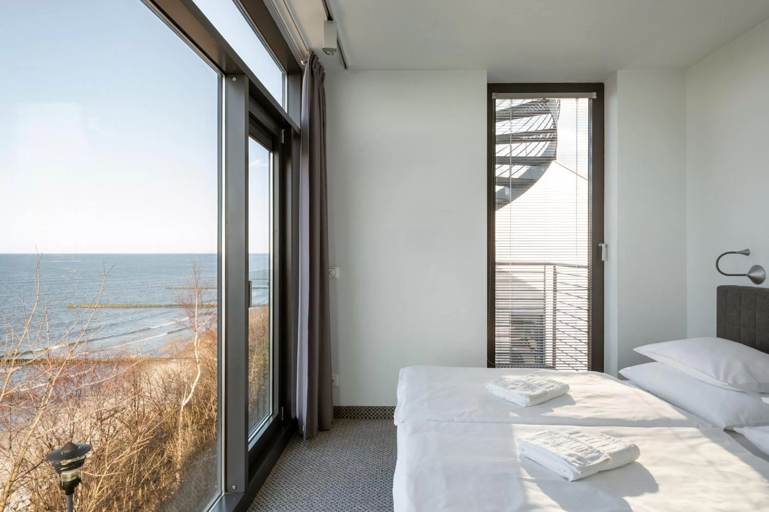 Bedroom, Bed in Boulevard Ustronie Morskie by Zdrojowa