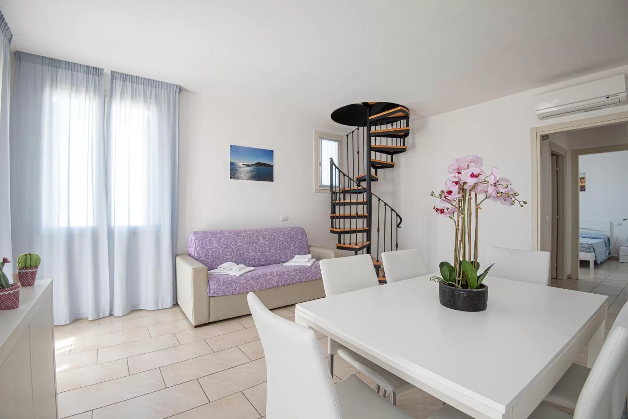 Living room in Residence Marina Salivoli