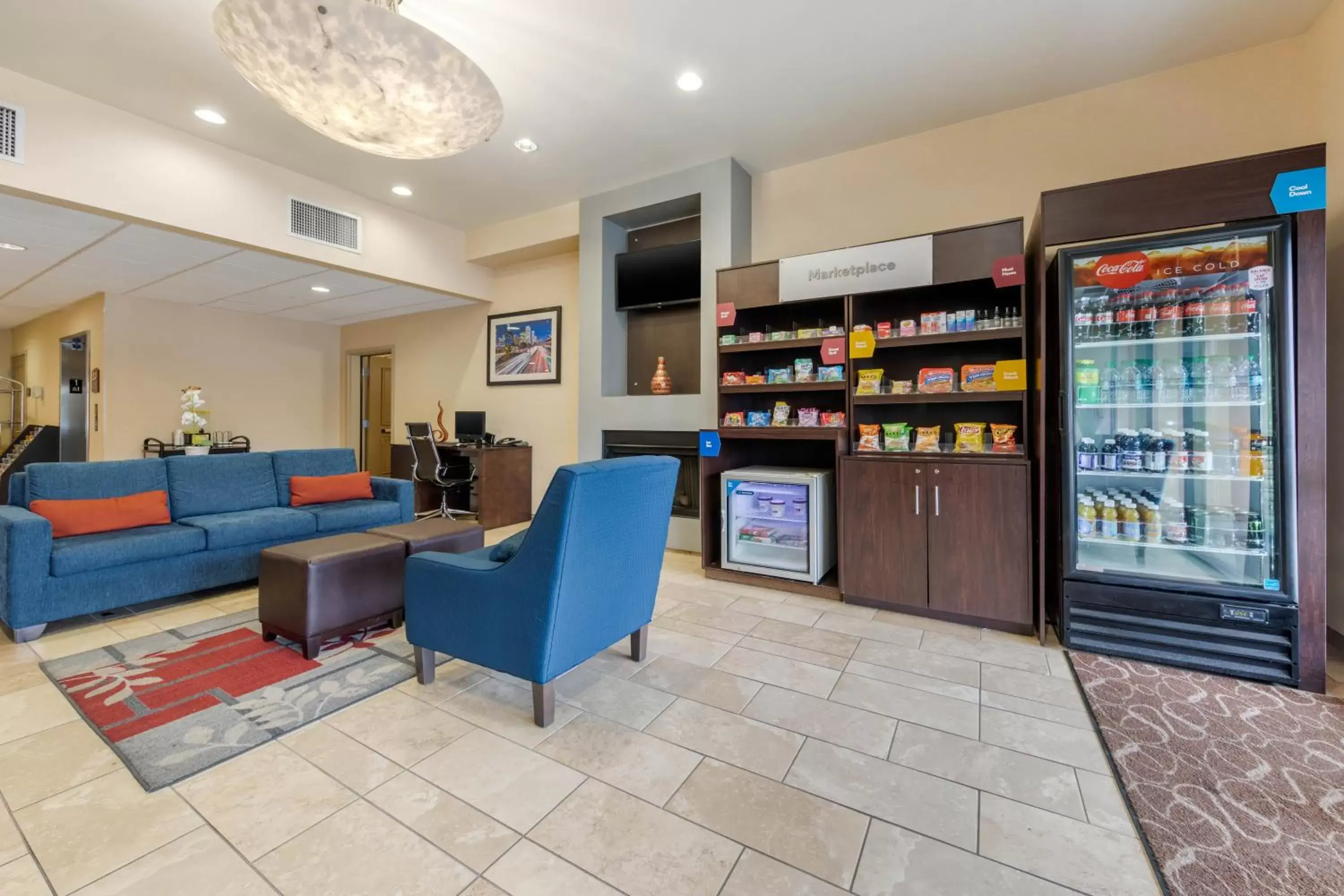 Lobby or reception in Comfort Suites Near City of Industry - Los Angeles