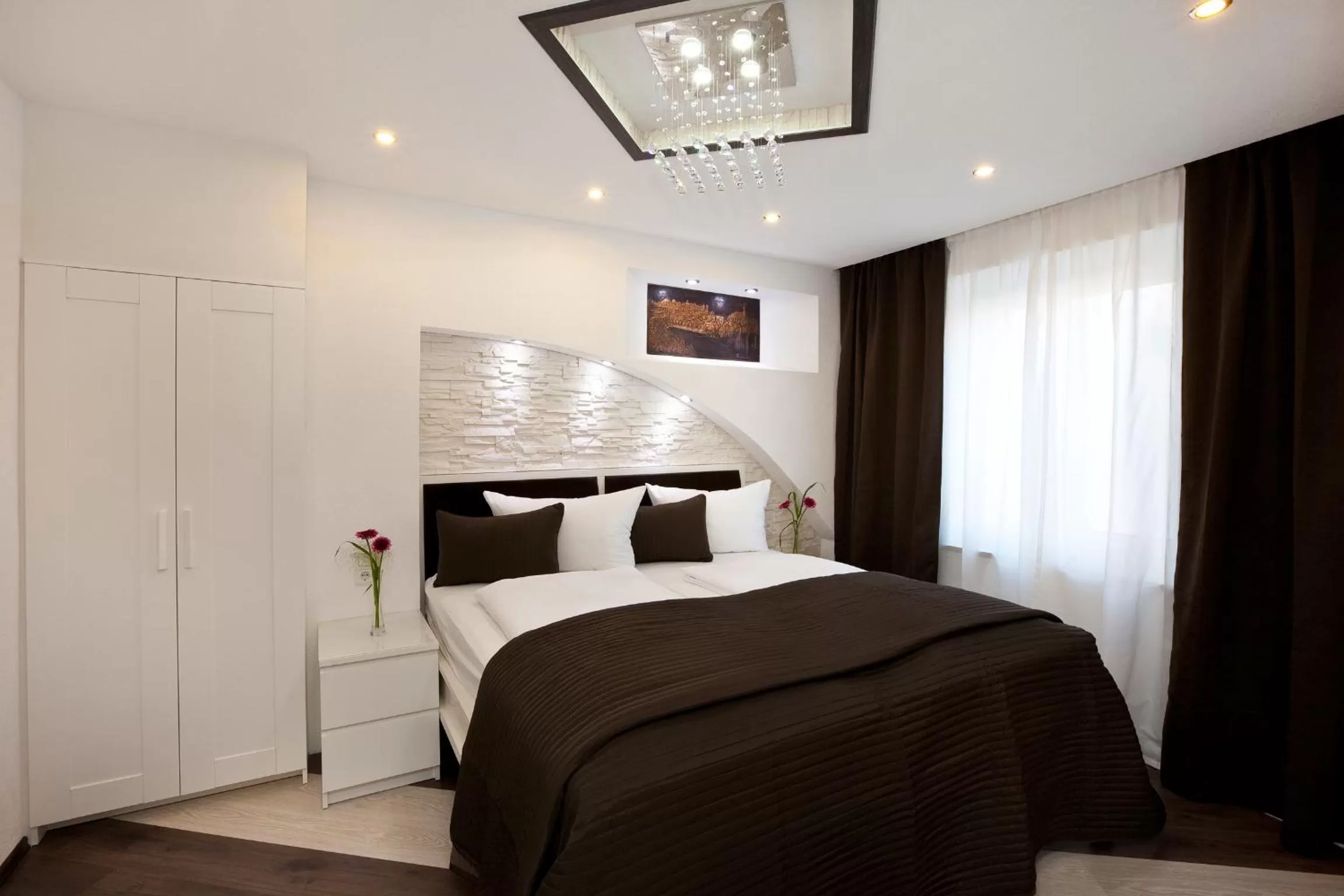 Bed in City Apart Hotel Füssen