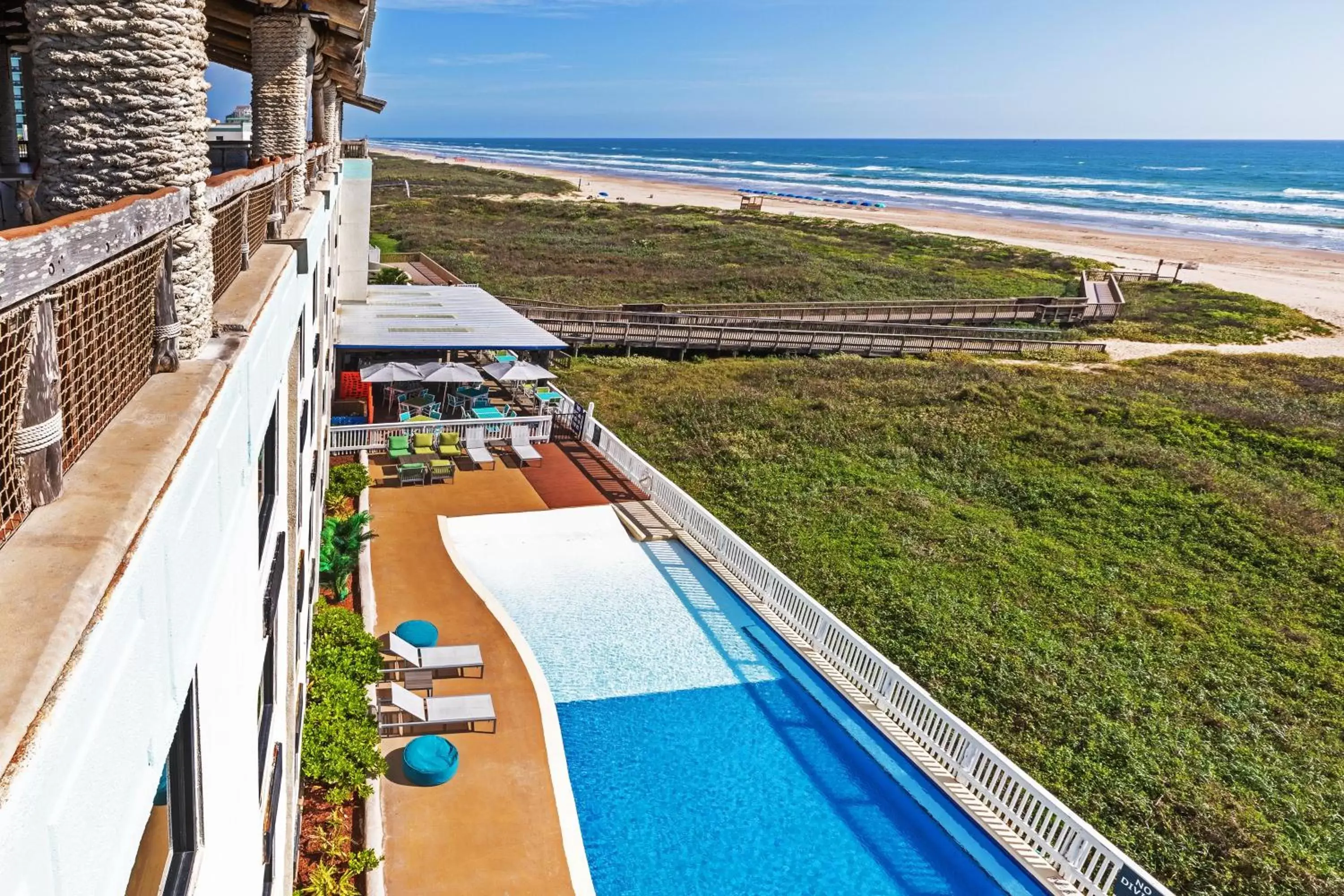 Property building, Pool View in Holiday Inn Resort South Padre Island-Beach Front, an IHG Hotel