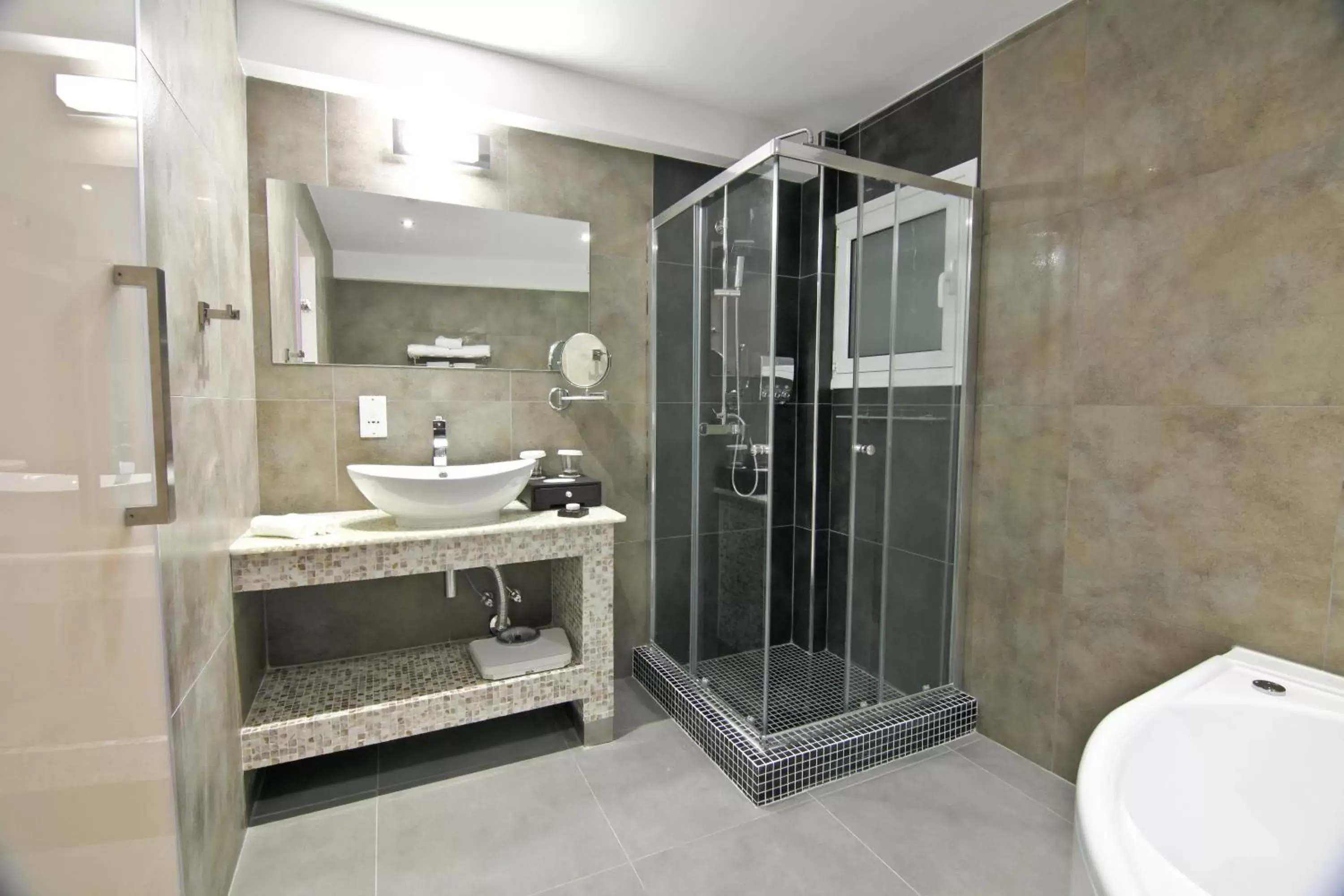 Bathroom in Achilleos City Hotel