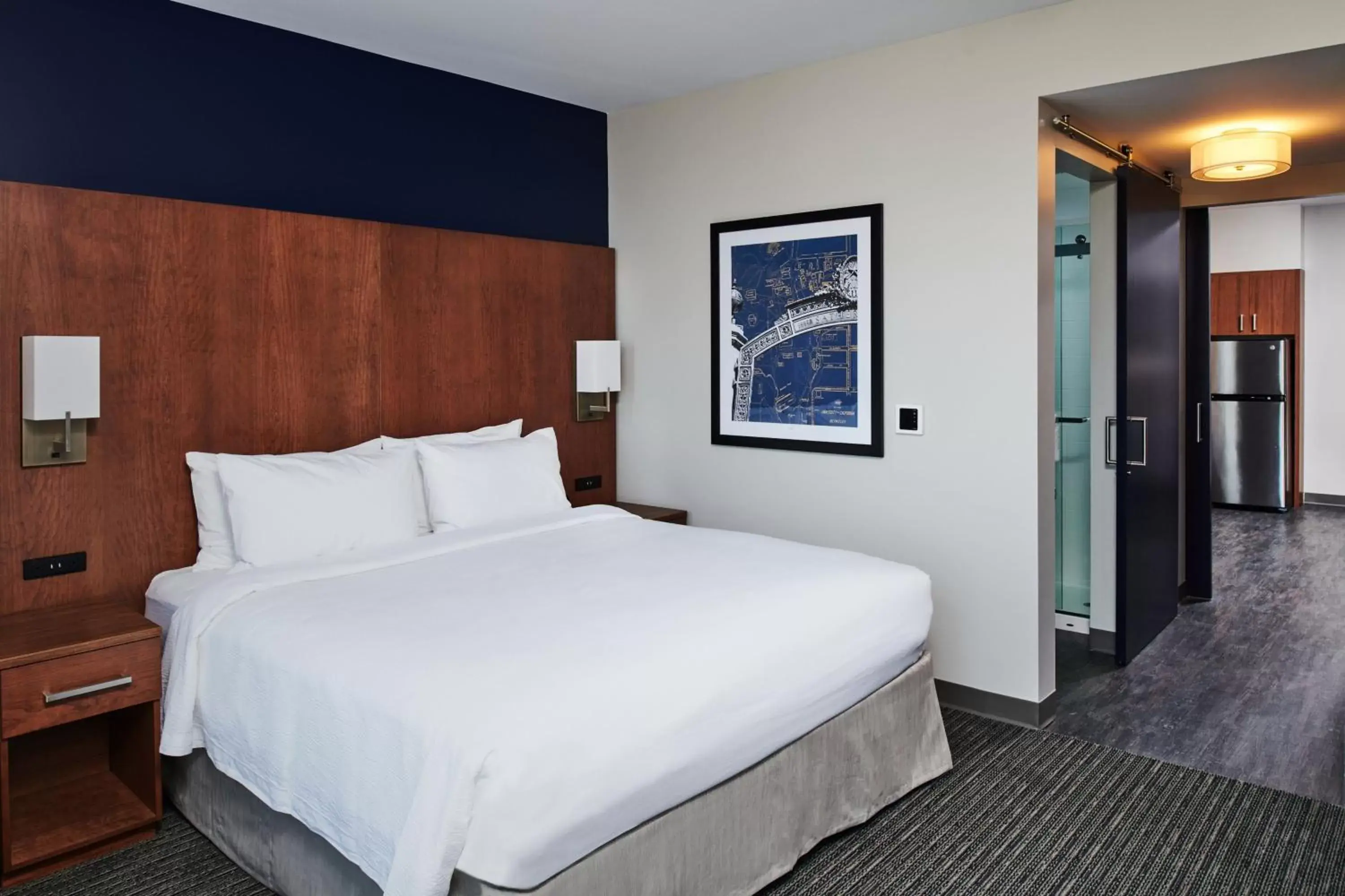 Bedroom, Bed in Residence Inn By Marriott Berkeley