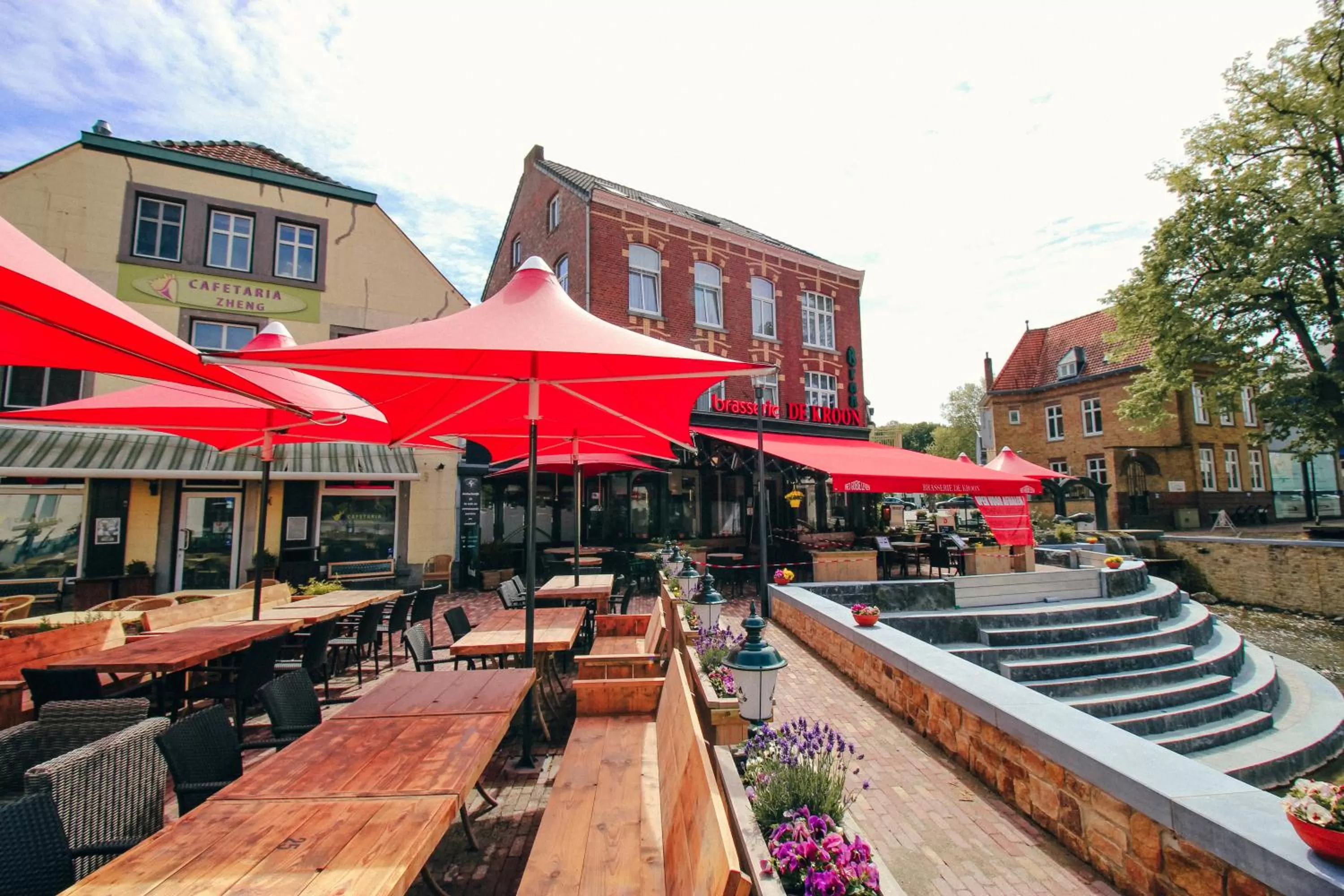 Balcony/Terrace in Hotel Brasserie de Kroon