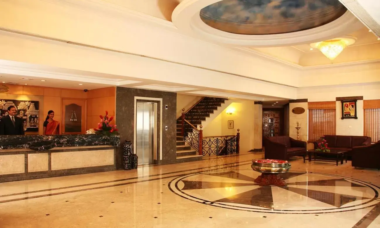 Lobby or reception, Lobby/Reception in Regency Kanchipuram by GRT Hotels