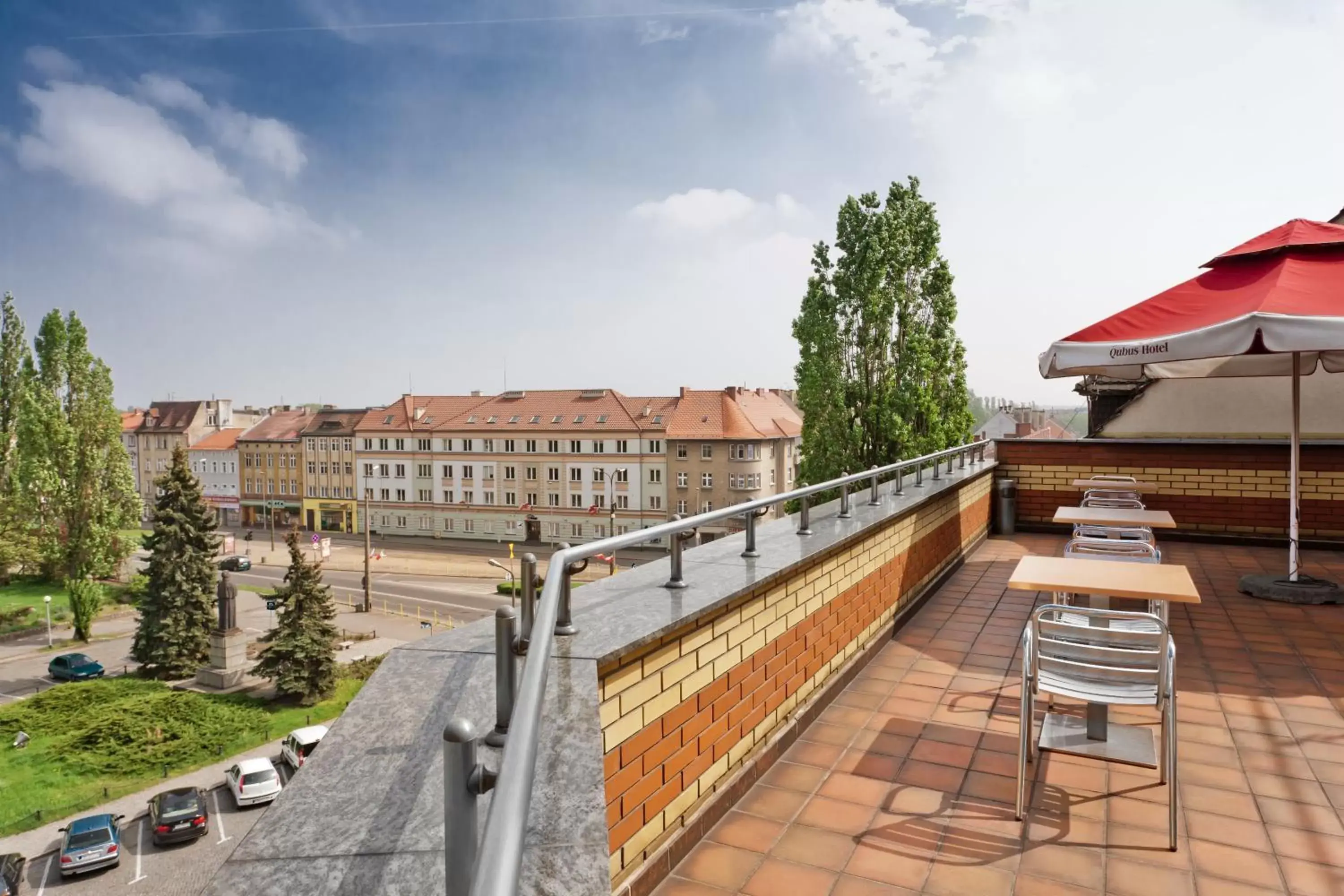 Balcony/Terrace in Qubus Hotel Gorzów Wielkopolski