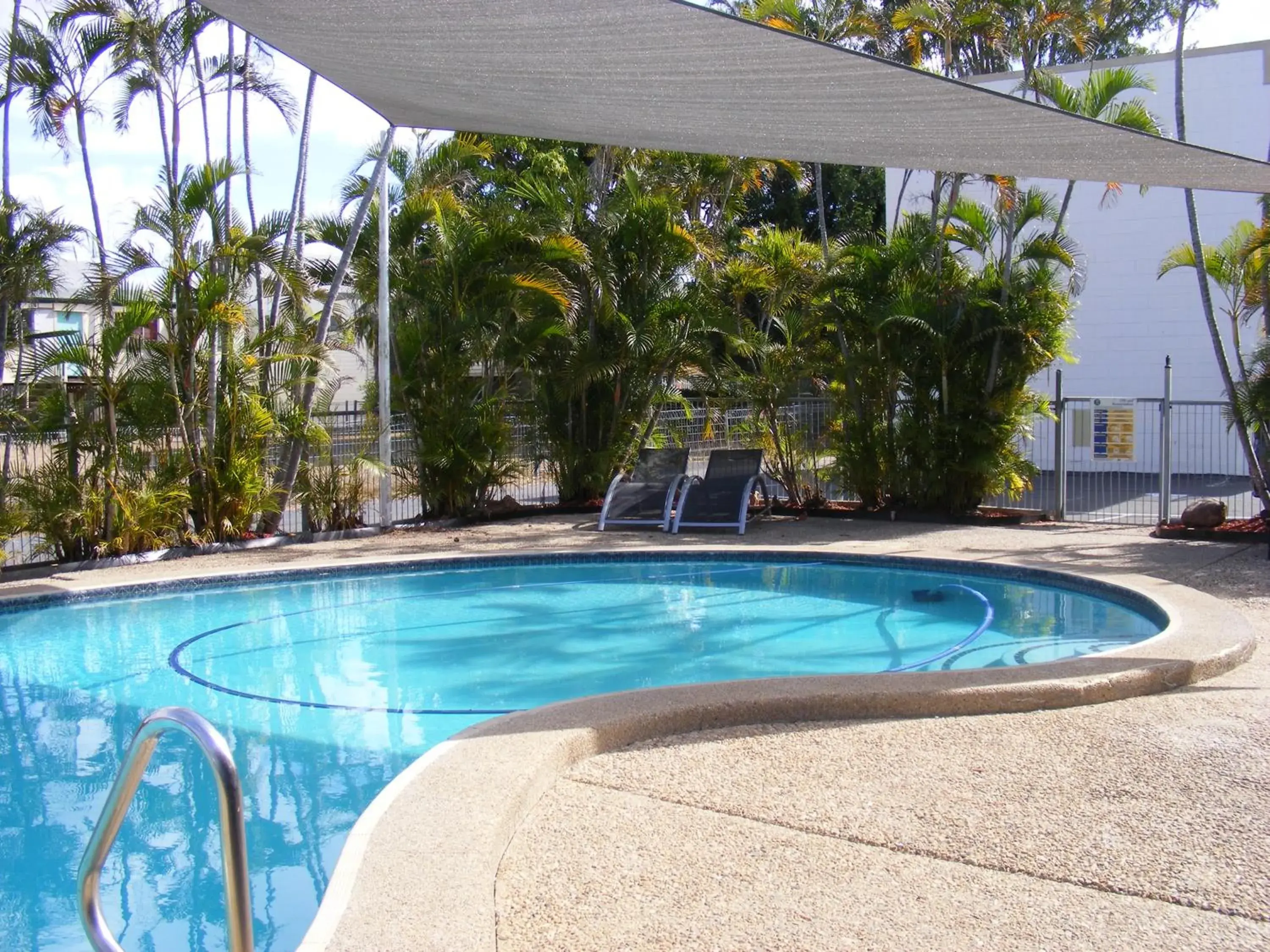 Swimming Pool in Motel Lodge