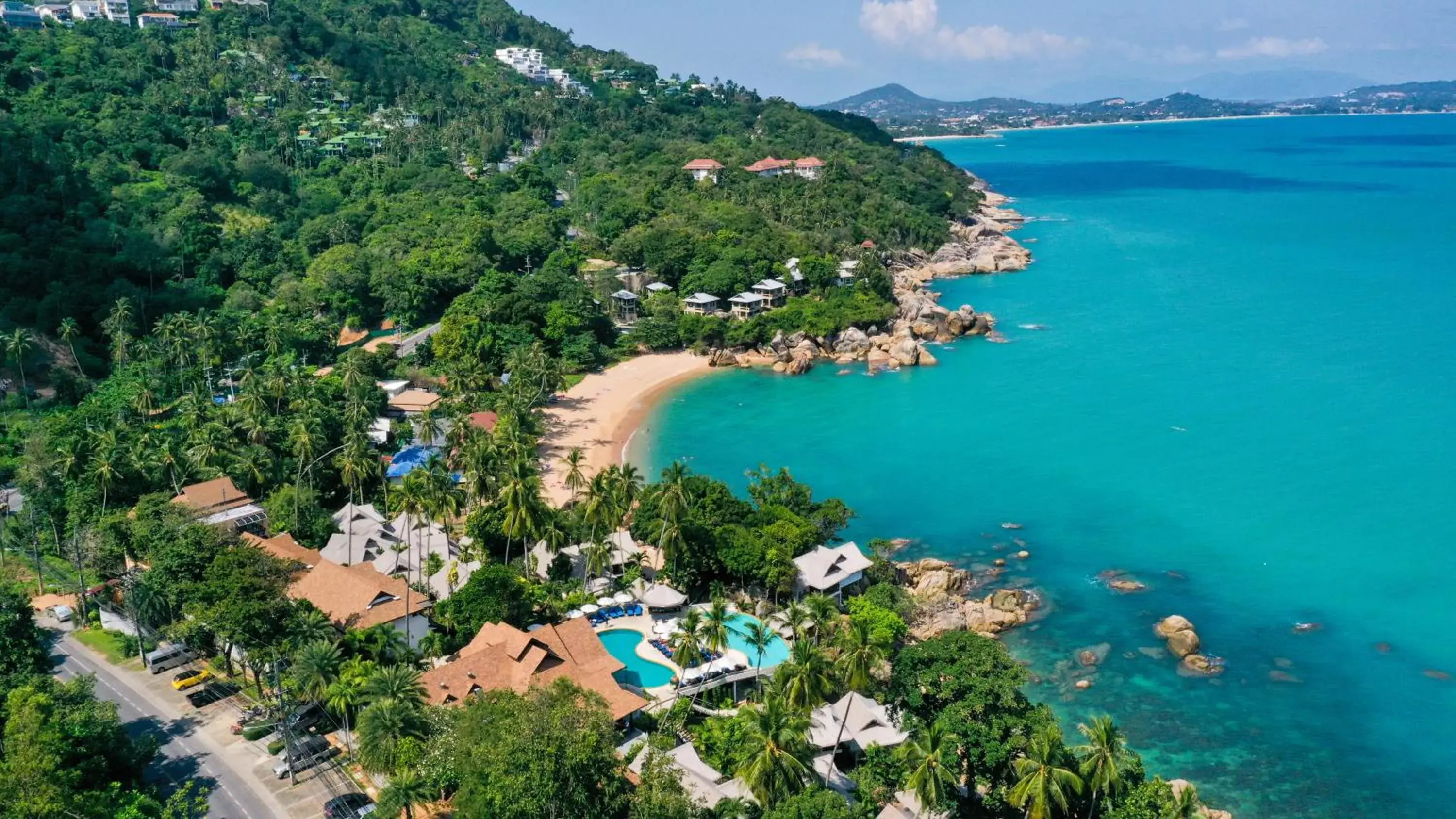 Natural landscape, Bird's-eye View in Coral Cliff Beach Resort Samui - SHA Plus