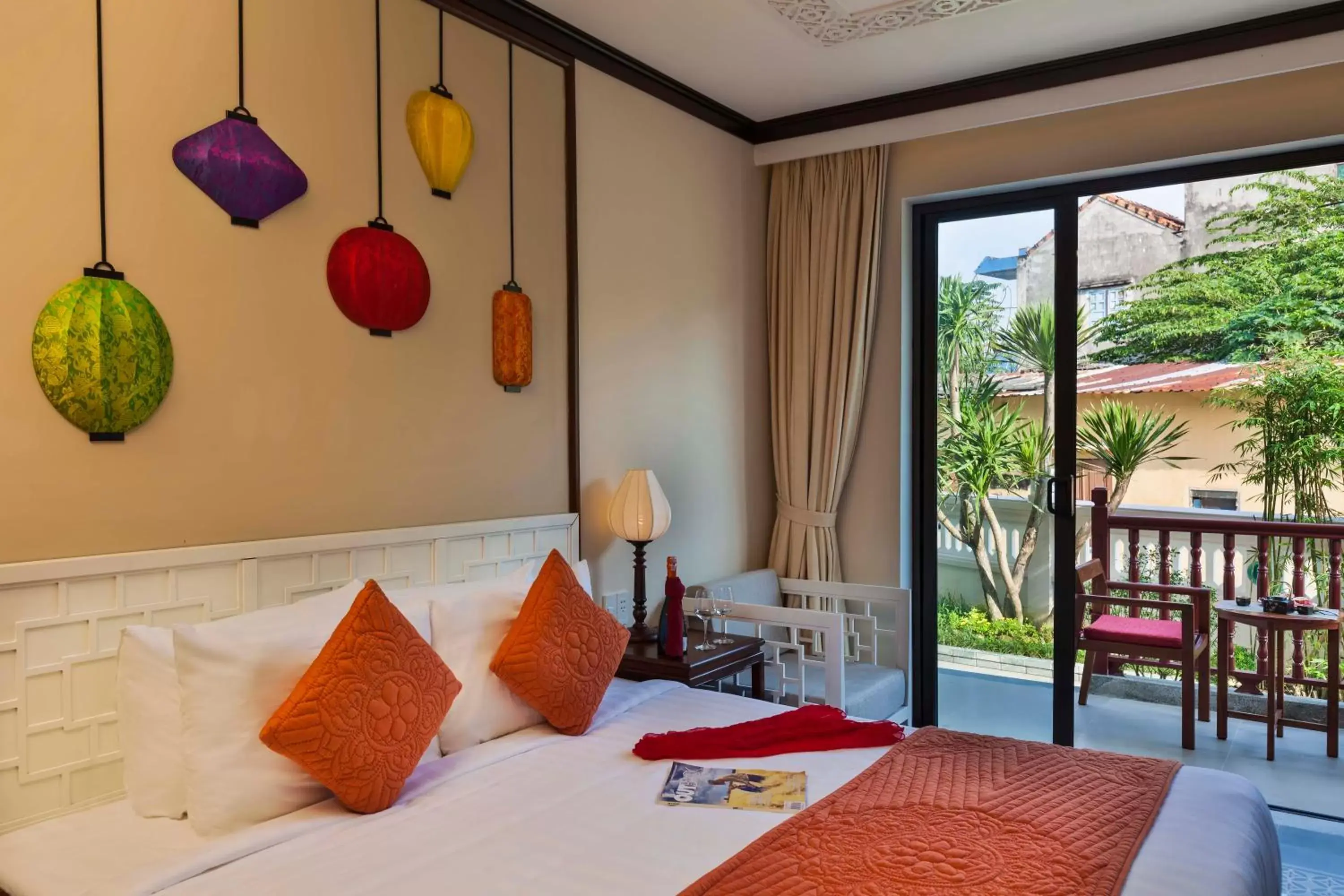 Bedroom, Bed in Cozy Hoian Villas Boutique Hotel