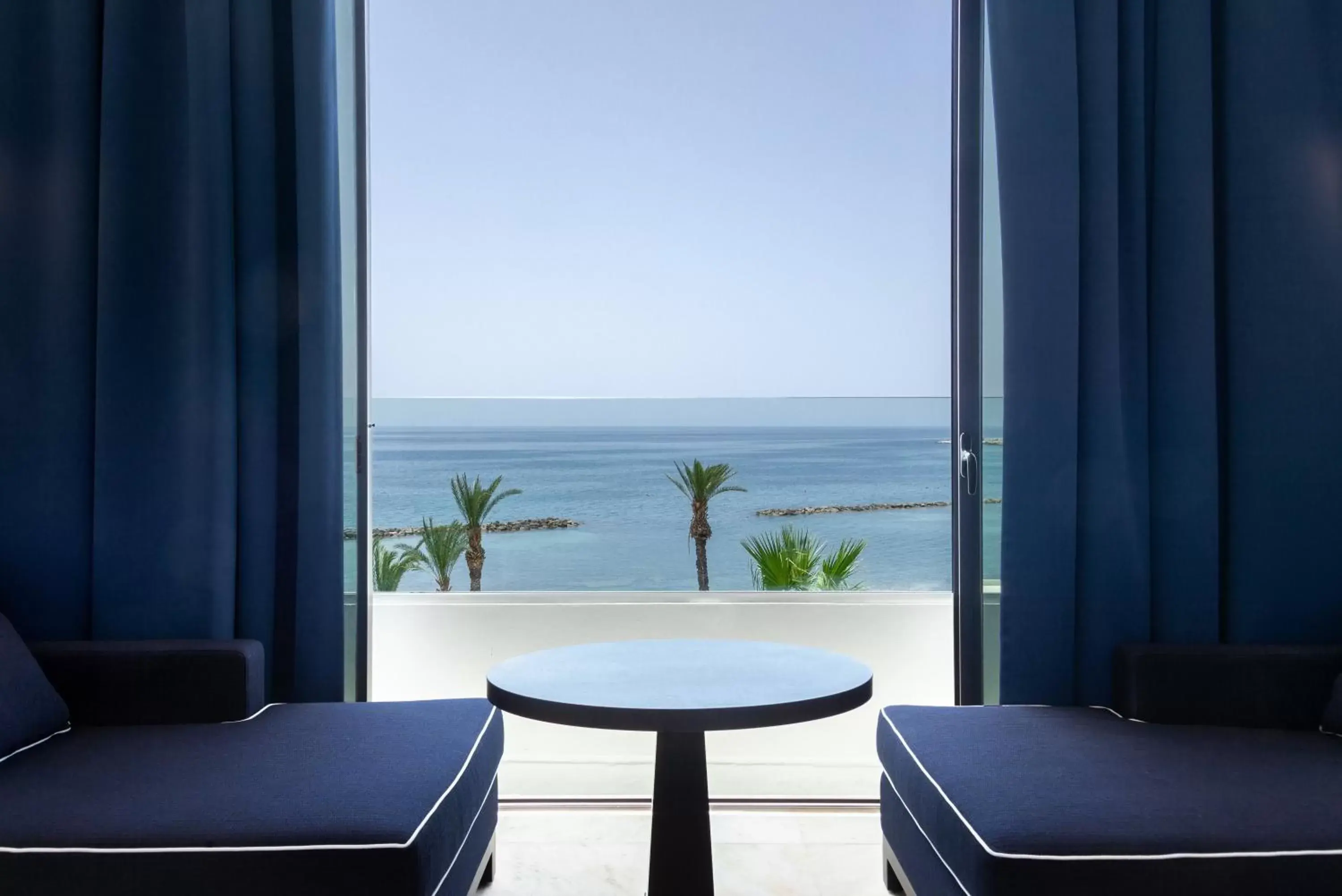 Seating area, Sea View in Almyra