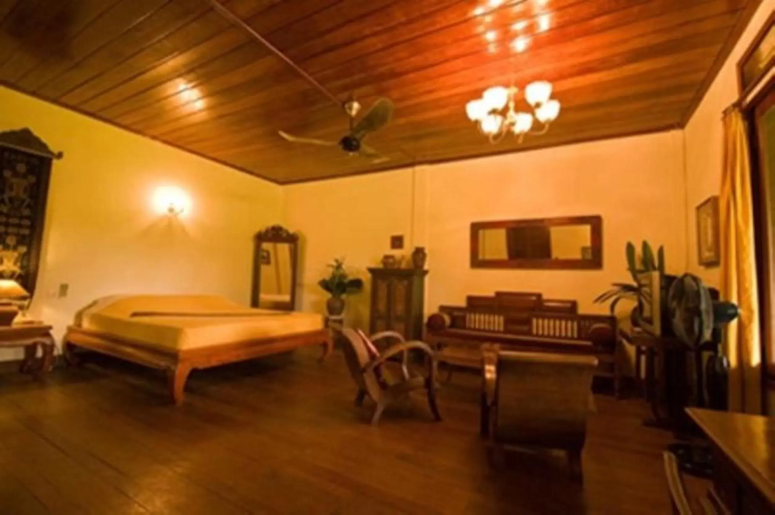 Bedroom in Terres Rouges Lodge