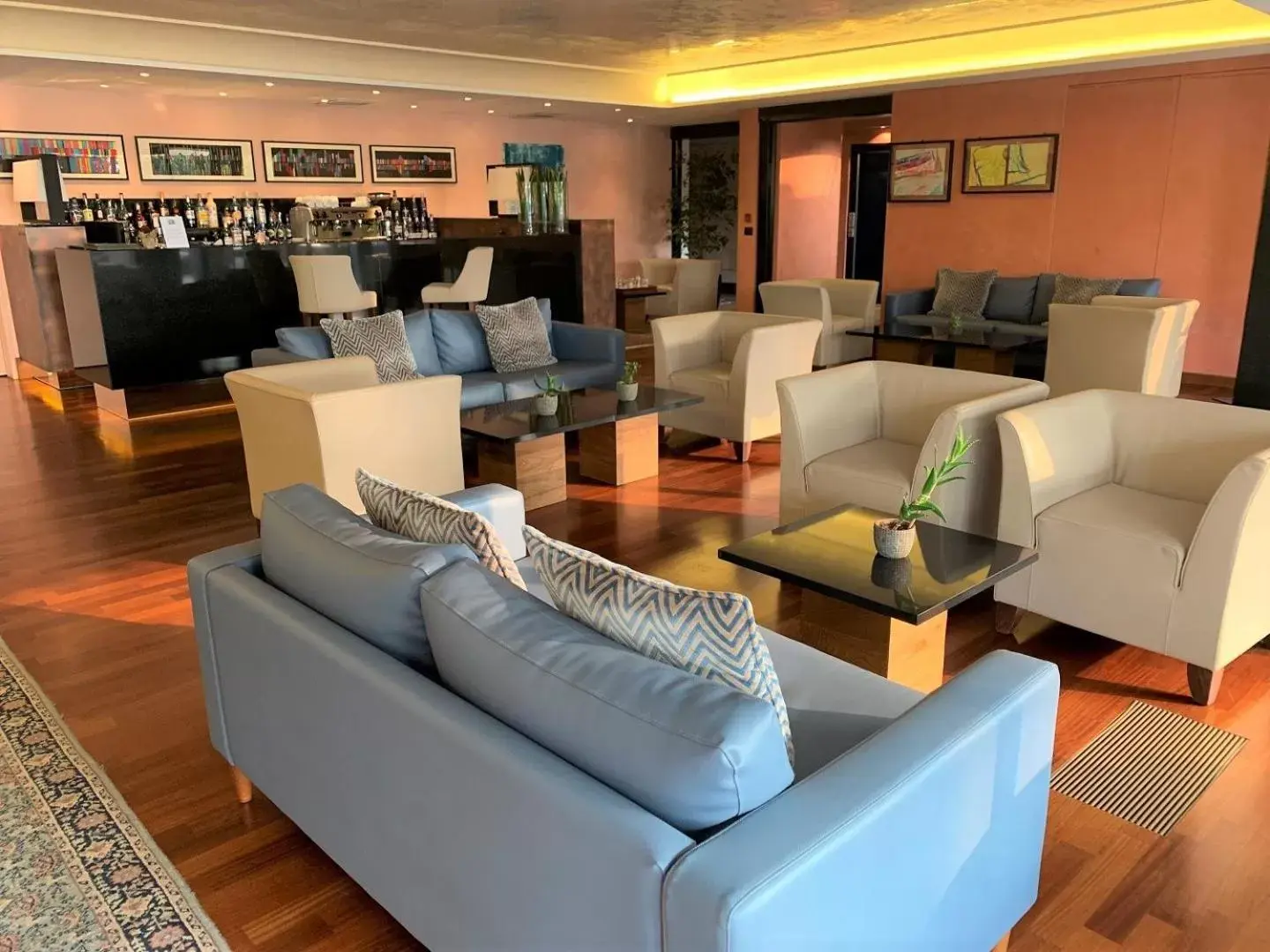 Living room, Lounge/Bar in Hotel Salò du Parc