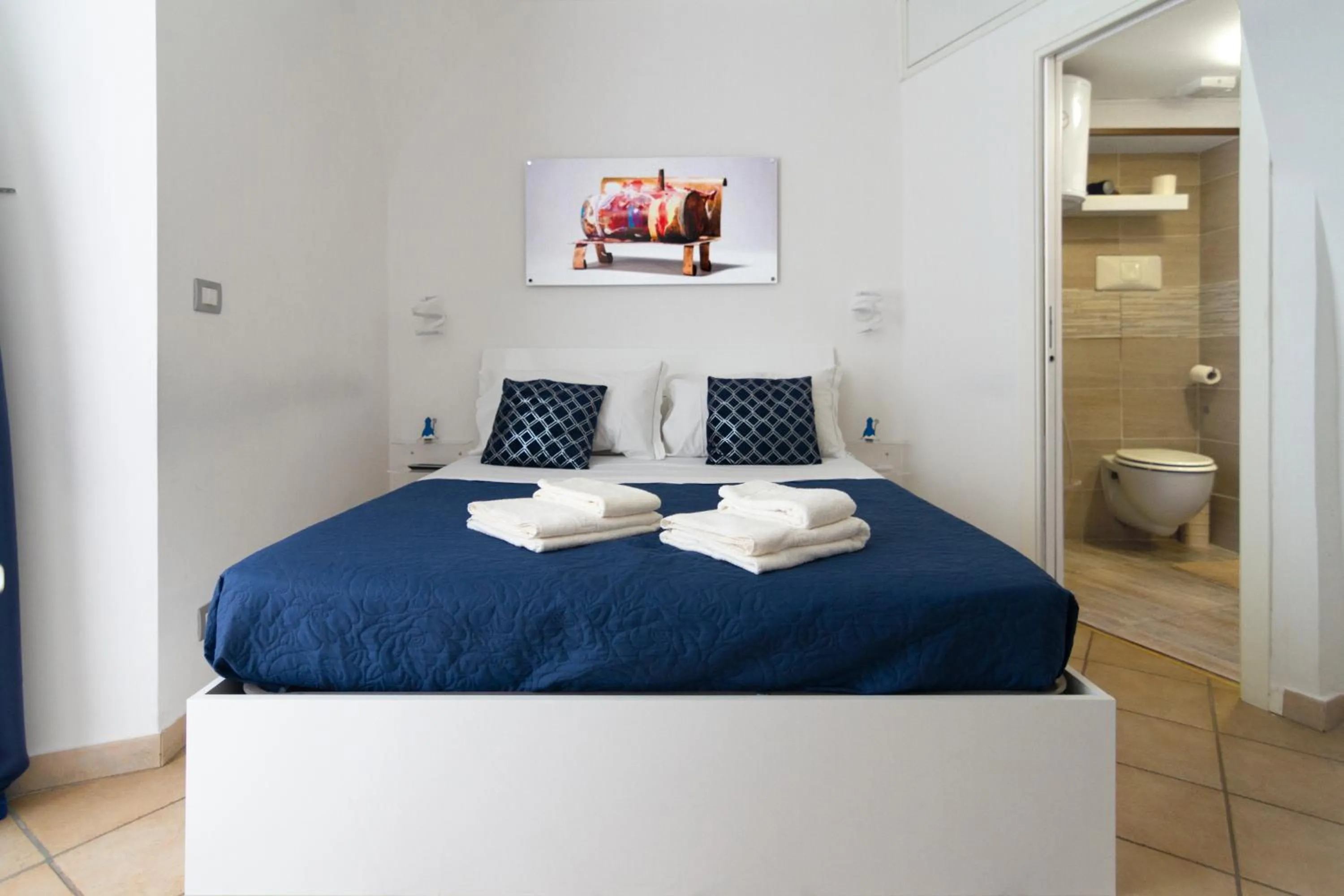 Bed in Maison Du La Rua