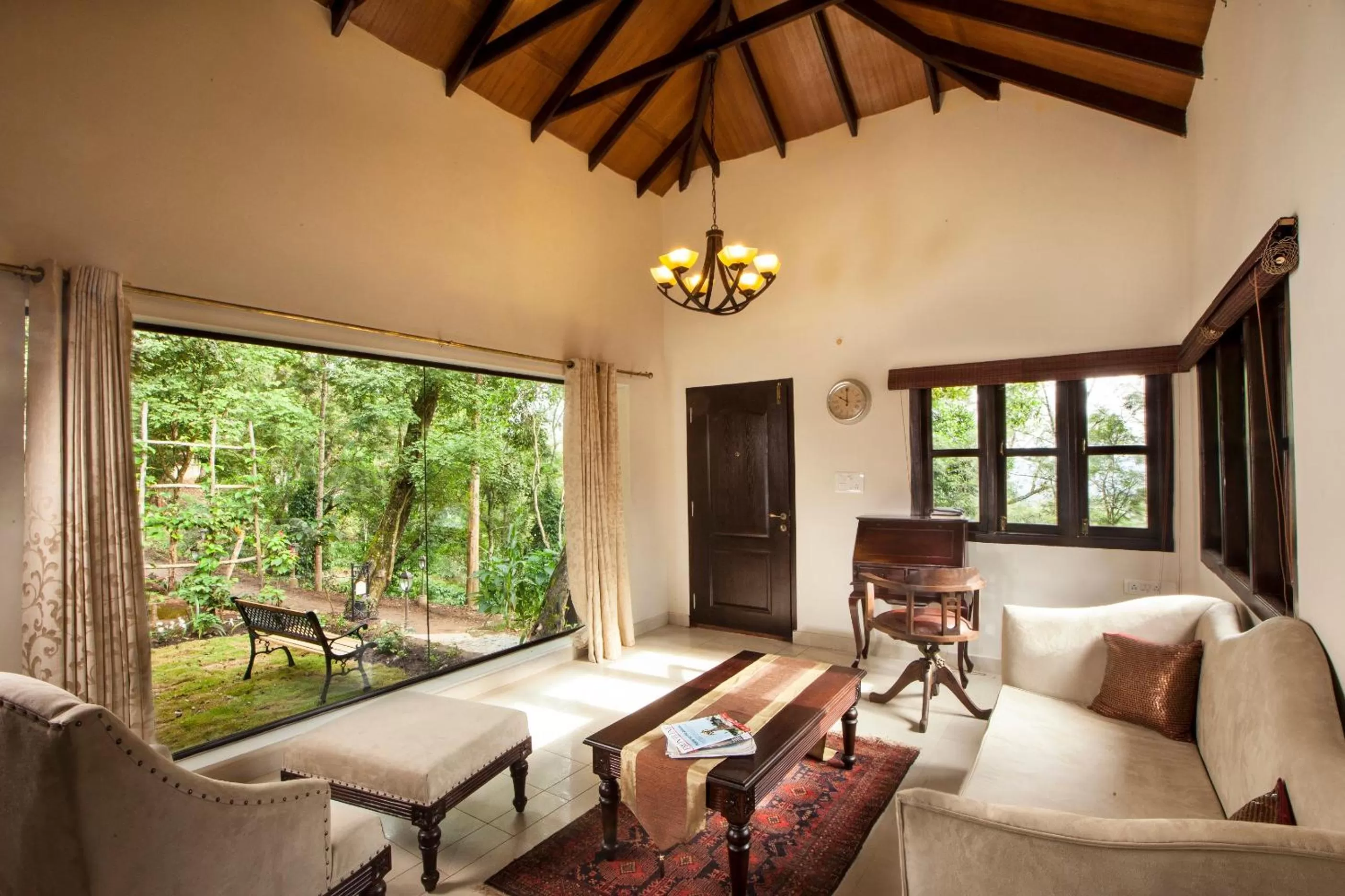 Living room in Old Kent Estates & Spa, Coorg