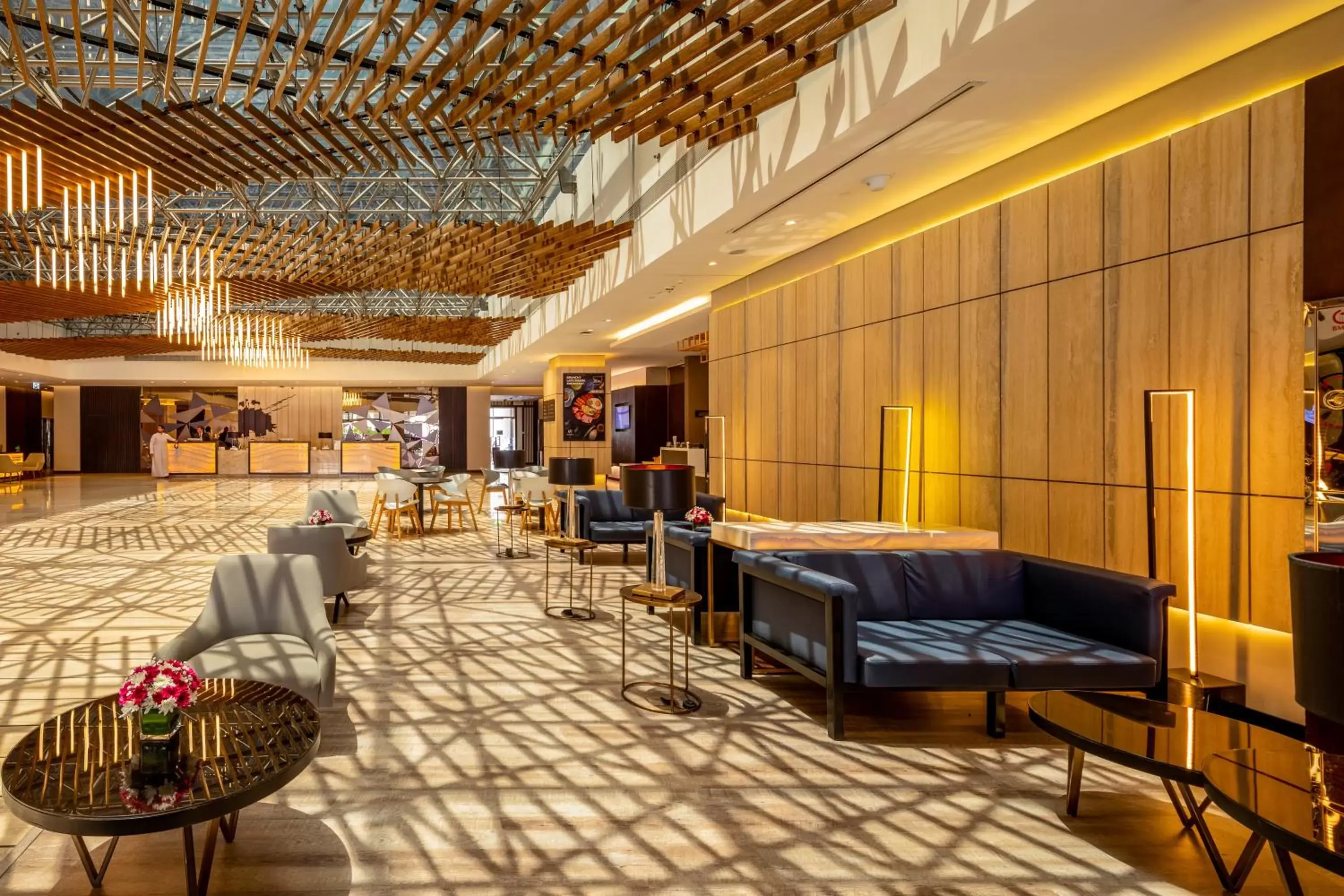 Lobby or reception in Flora Inn Hotel Dubai Airport