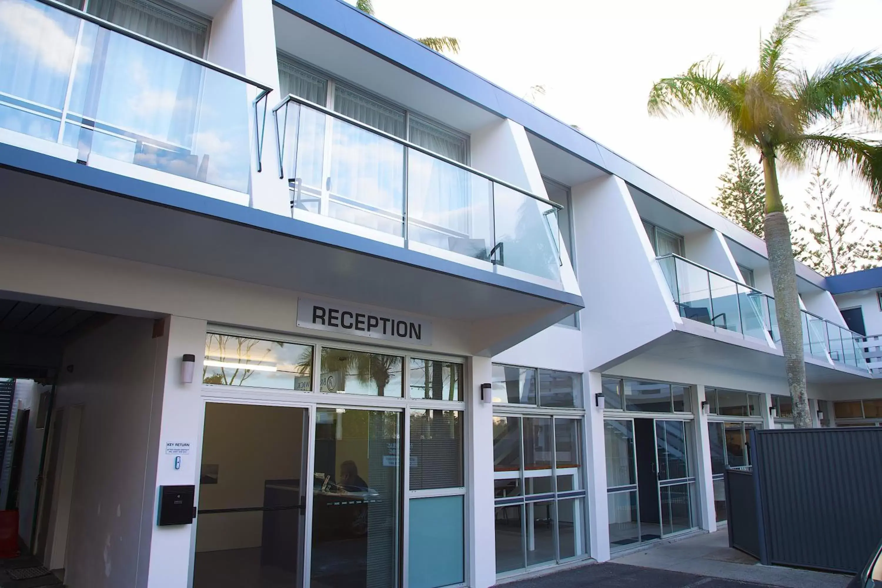 Balcony/Terrace, Property Building in Brunswick River Inn