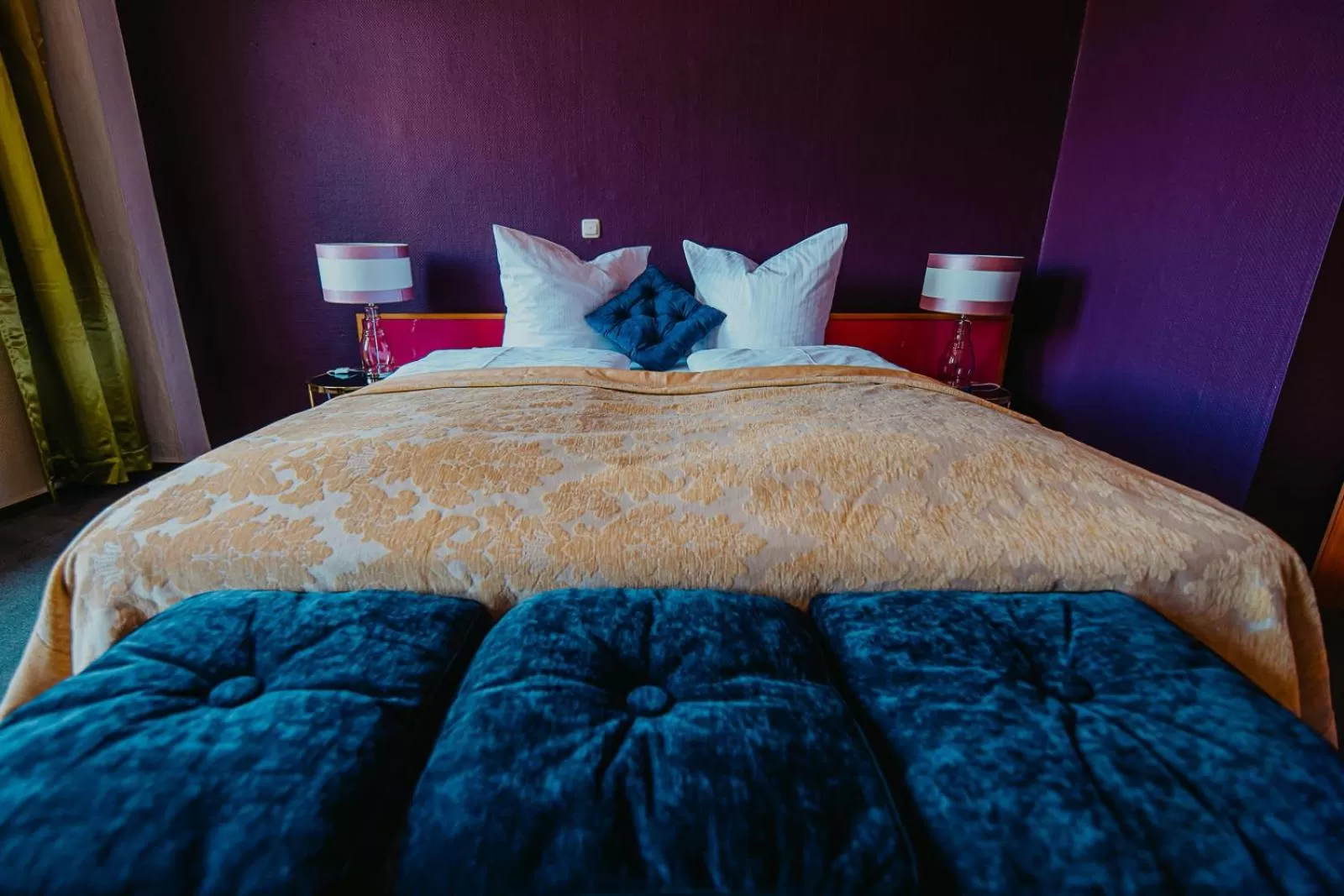 Bed in Boutique Hotel Rothenburger Hof