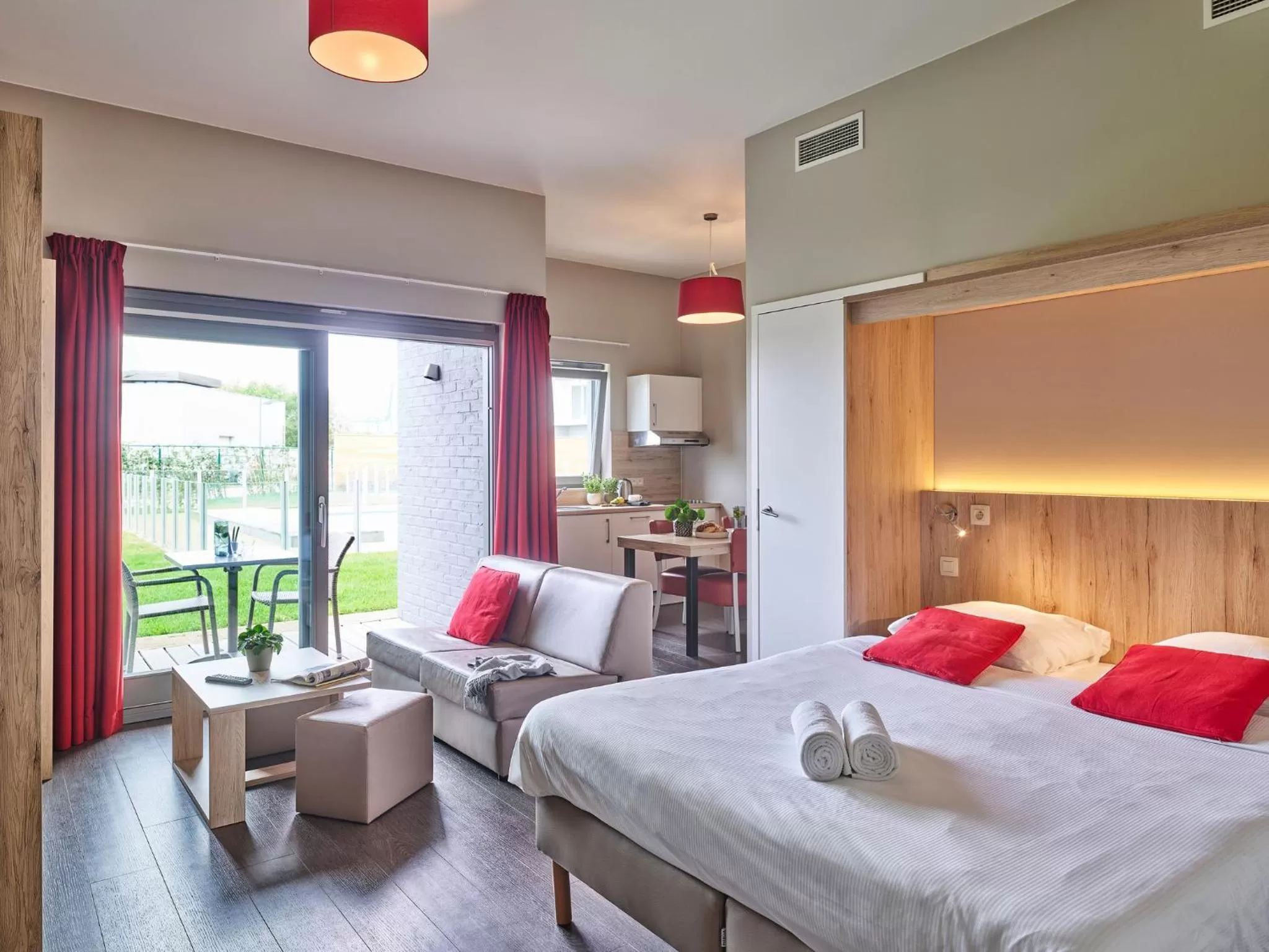 Accessible Studio | 2p in Holiday Suites Zeebrugge