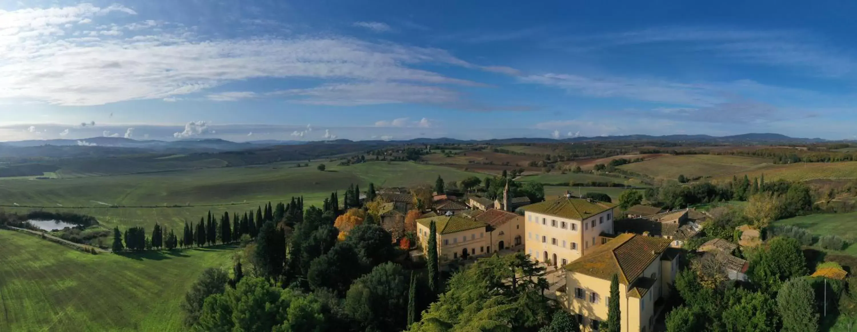 Bird's eye view, Bird's-eye View in Villa Sabolini
