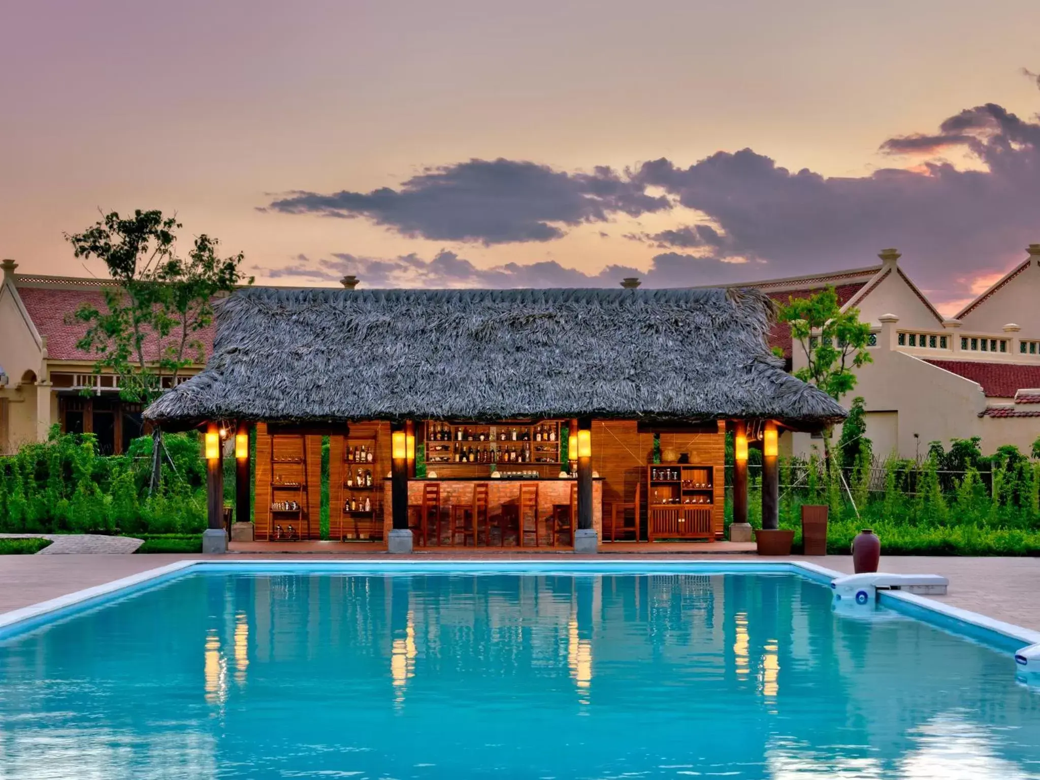 Swimming pool in Emeralda Resort Ninh Binh Swimming pool in Emeralda Resort Ninh Binh