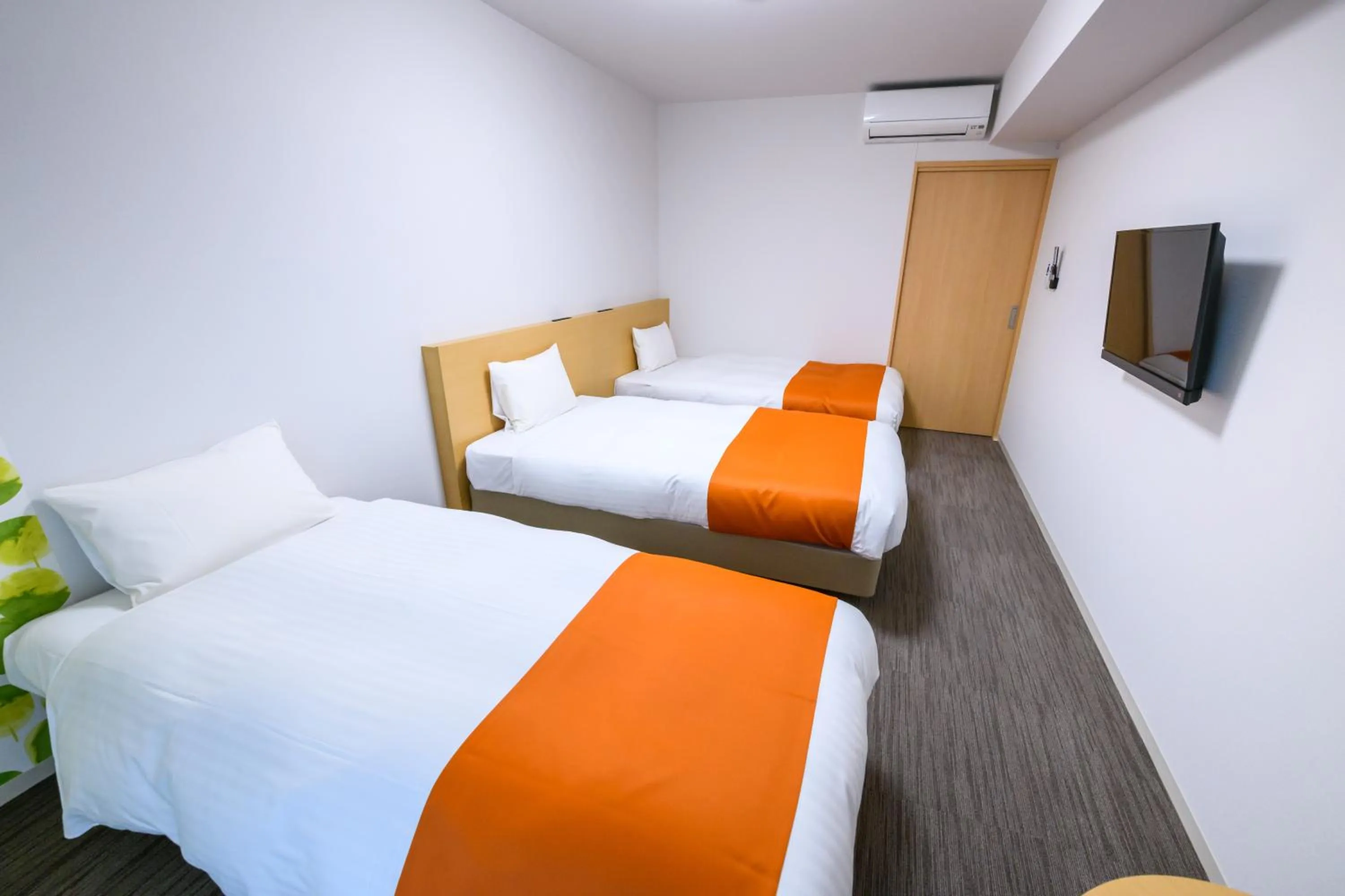 Bed in Hotel Sobial Namba Daikokucho