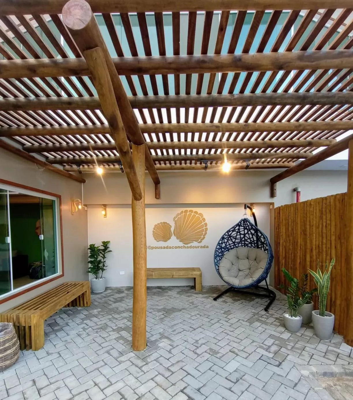 Property building in Pousada Concha Dourada