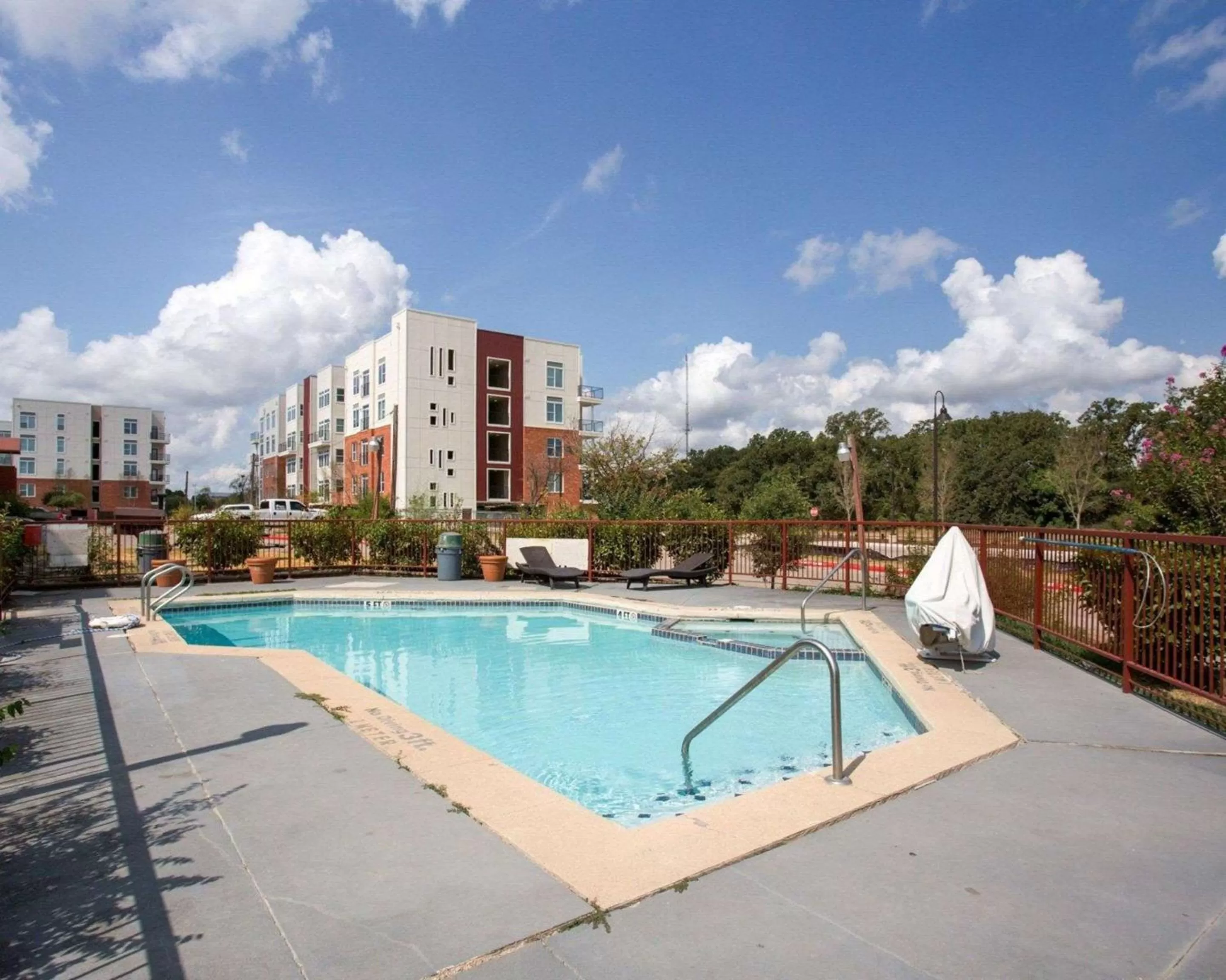 On site in Knights Inn College Station