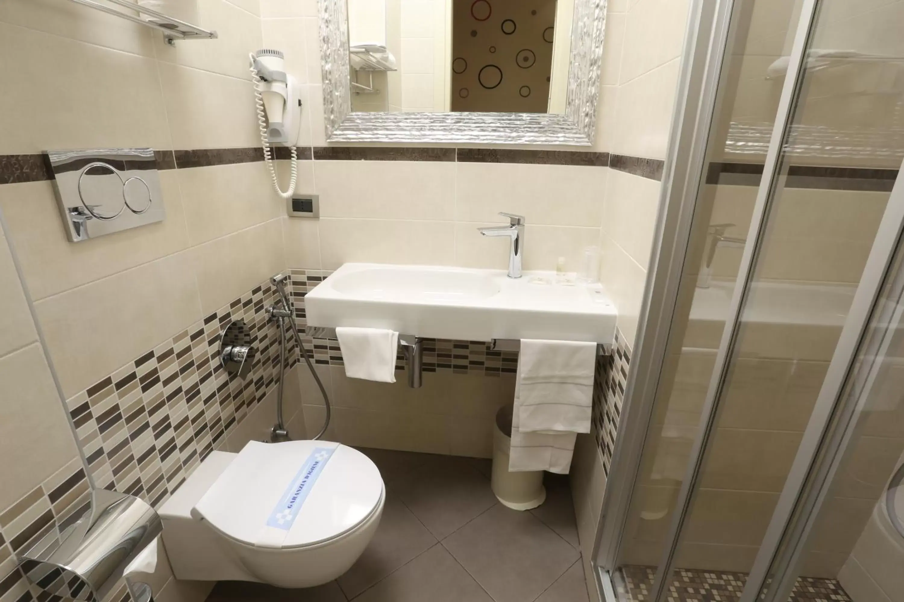 Bathroom in Hotel Piacenza