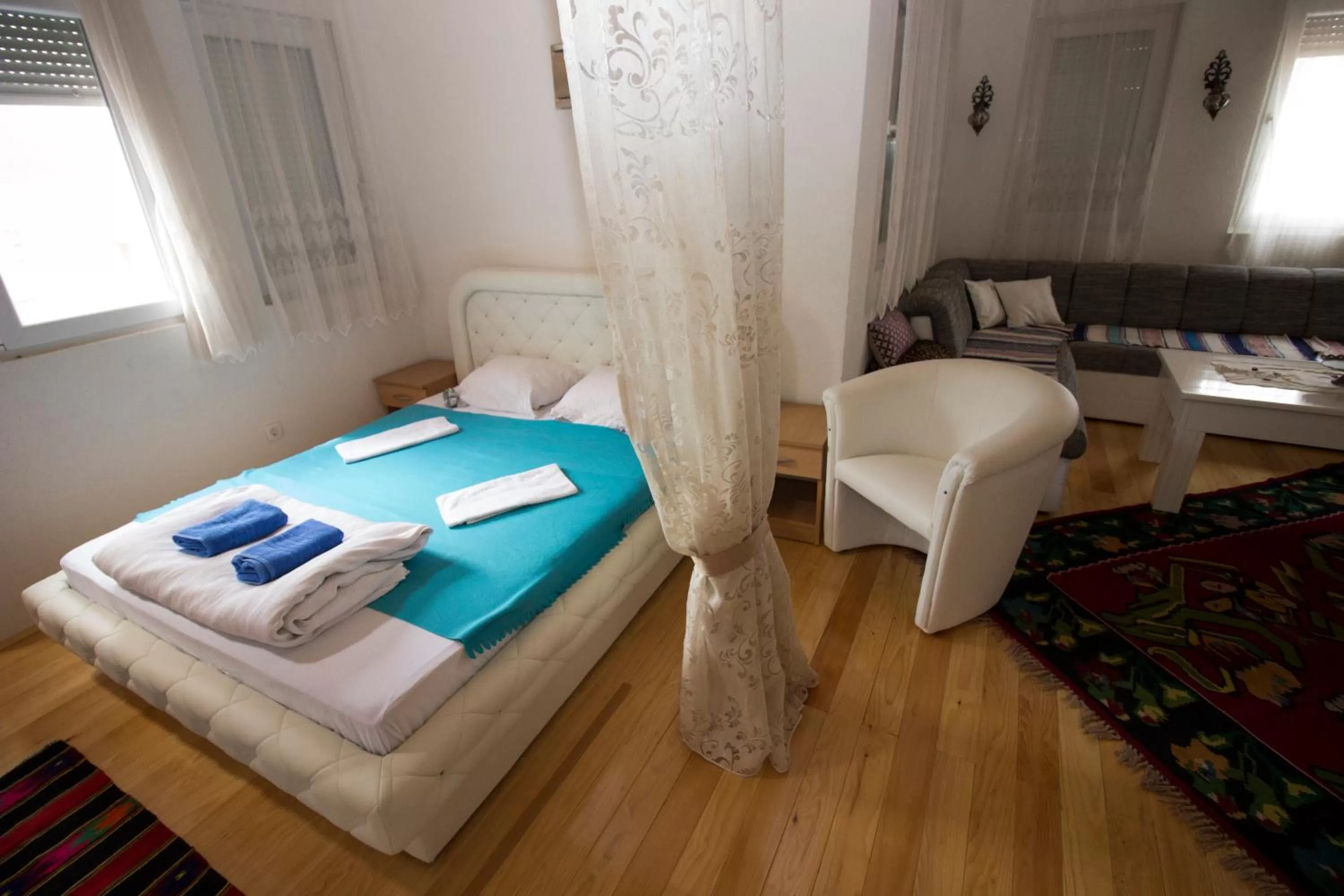 Bed in Hotel & Rooms Lombrelle