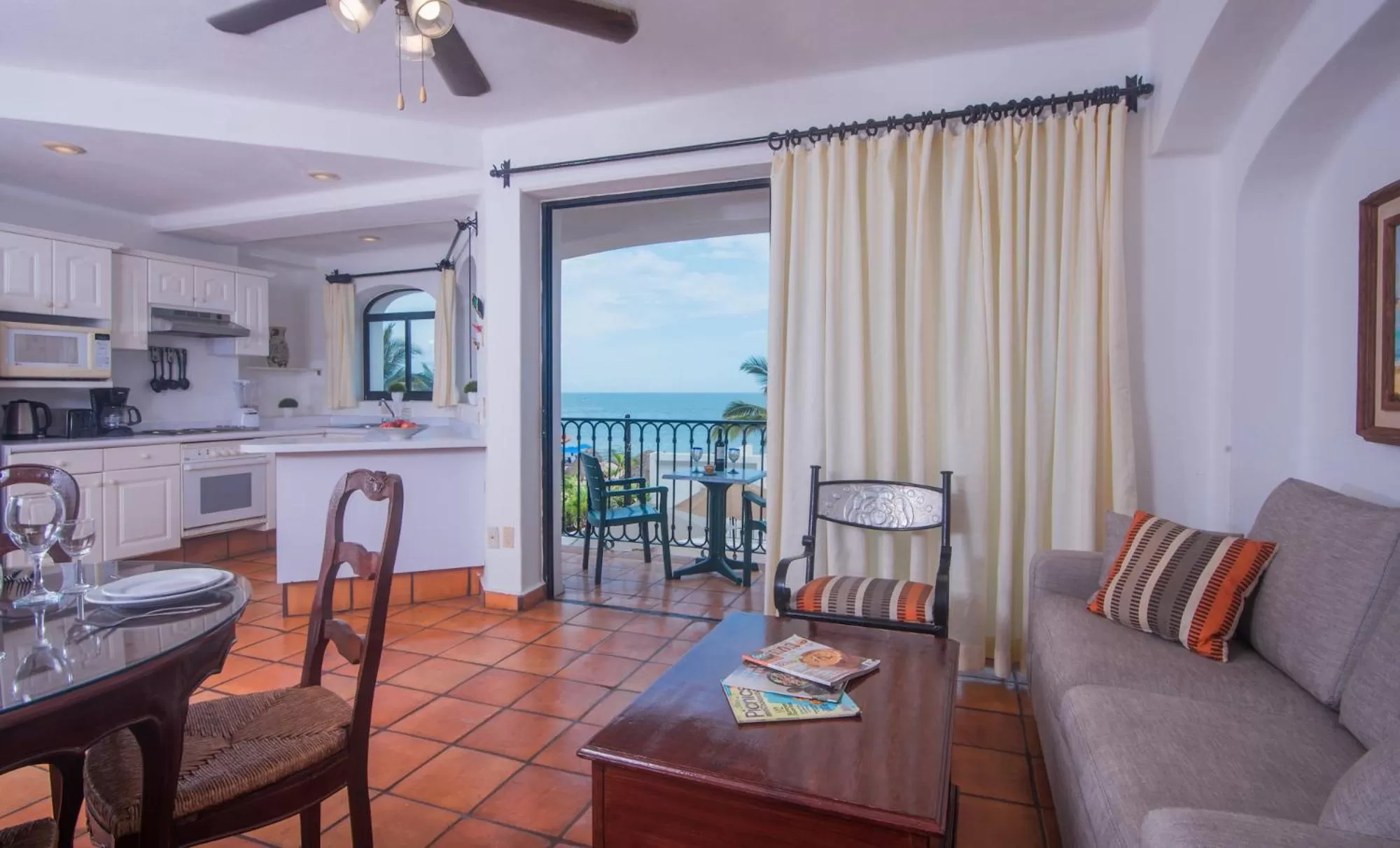 Living room, Seating Area in One Beach Street Zona Romantica Puerto Vallarta