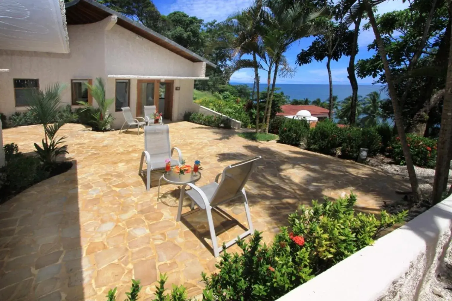 Patio in Tango Mar Beachfront Boutique Hotel & Villas