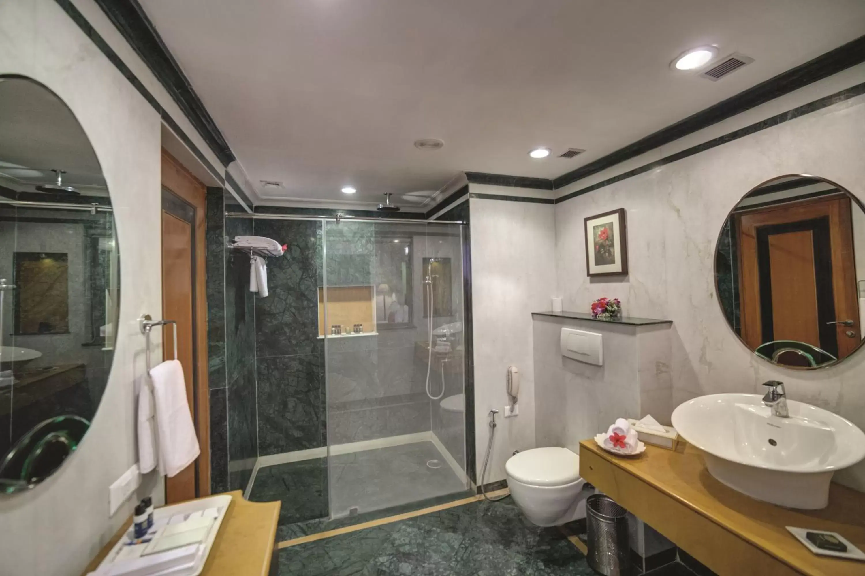 Bathroom in Ramada Udaipur Resort & Spa