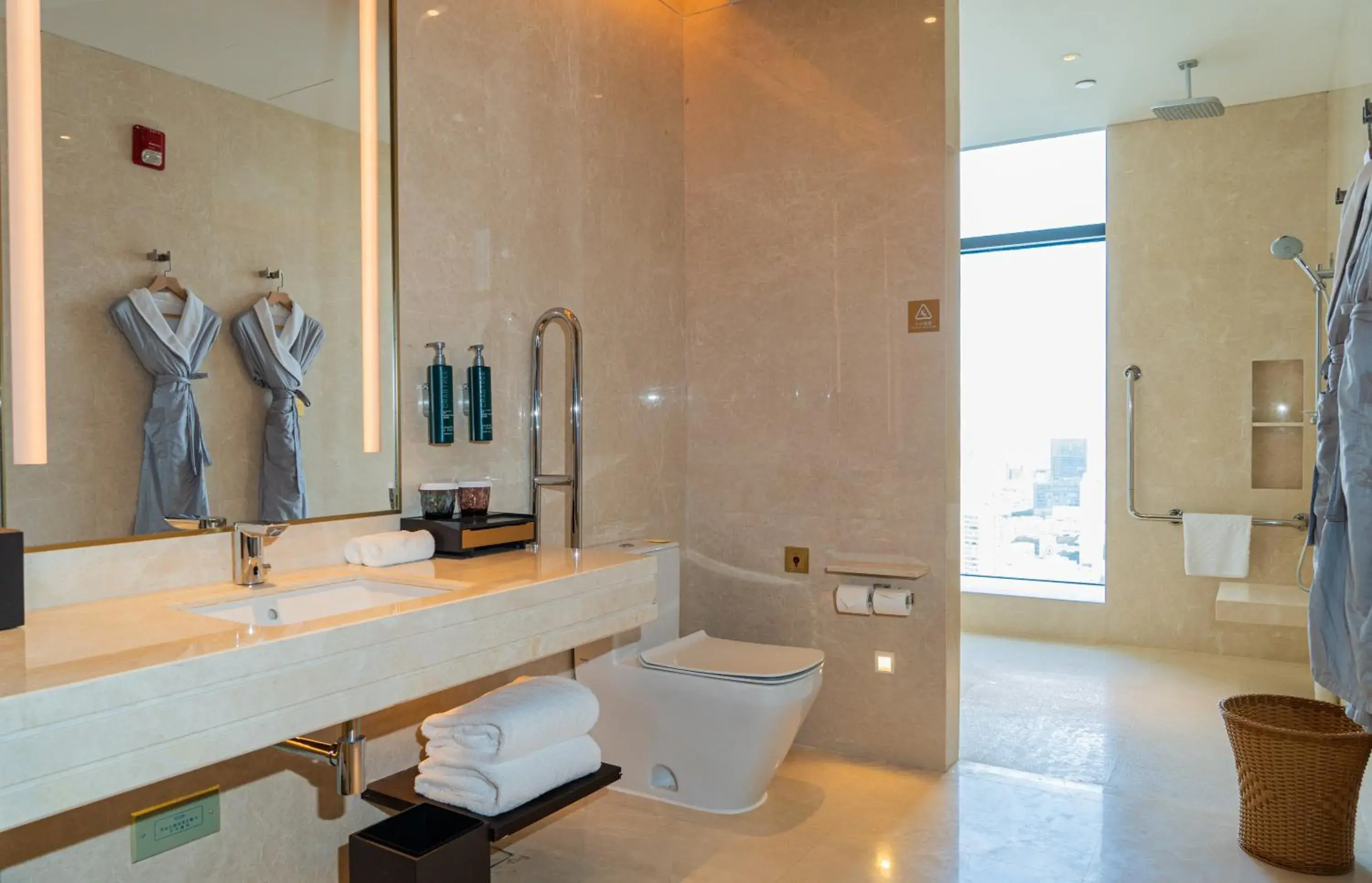 Toilet, Bathroom in Hilton Lanzhou City Center