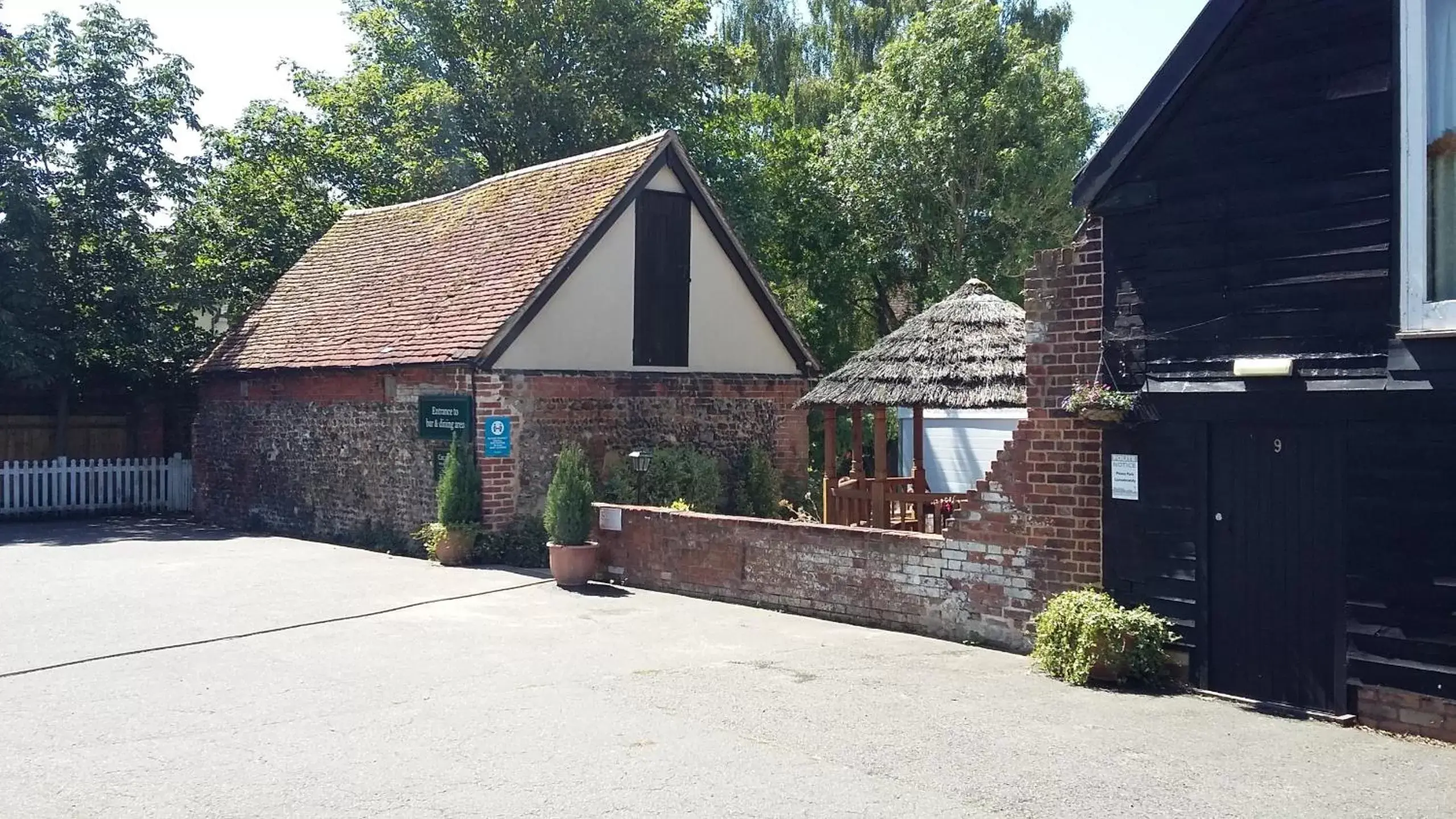 Garden, Property Building in The George & Dragon Hotel