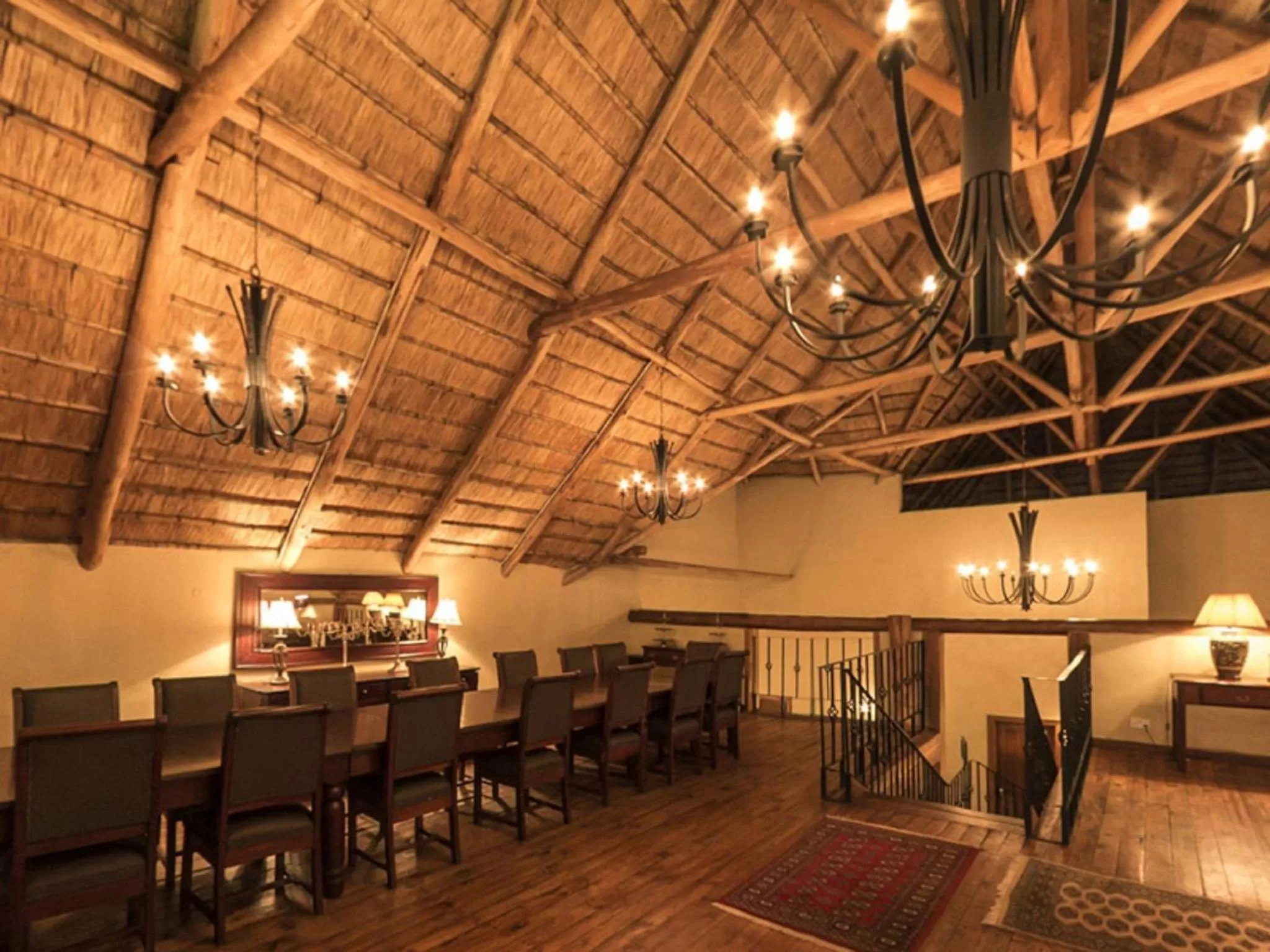 Patio in Kumbali Country Lodge