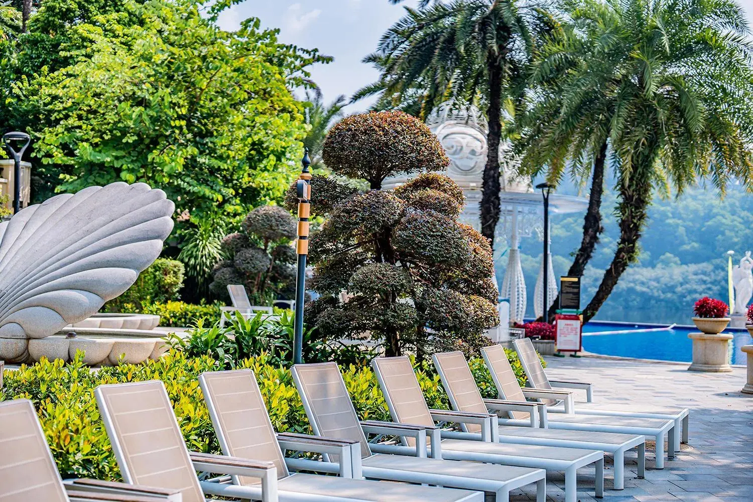 Seating area in Goodview Hotel Sangem Tangxia