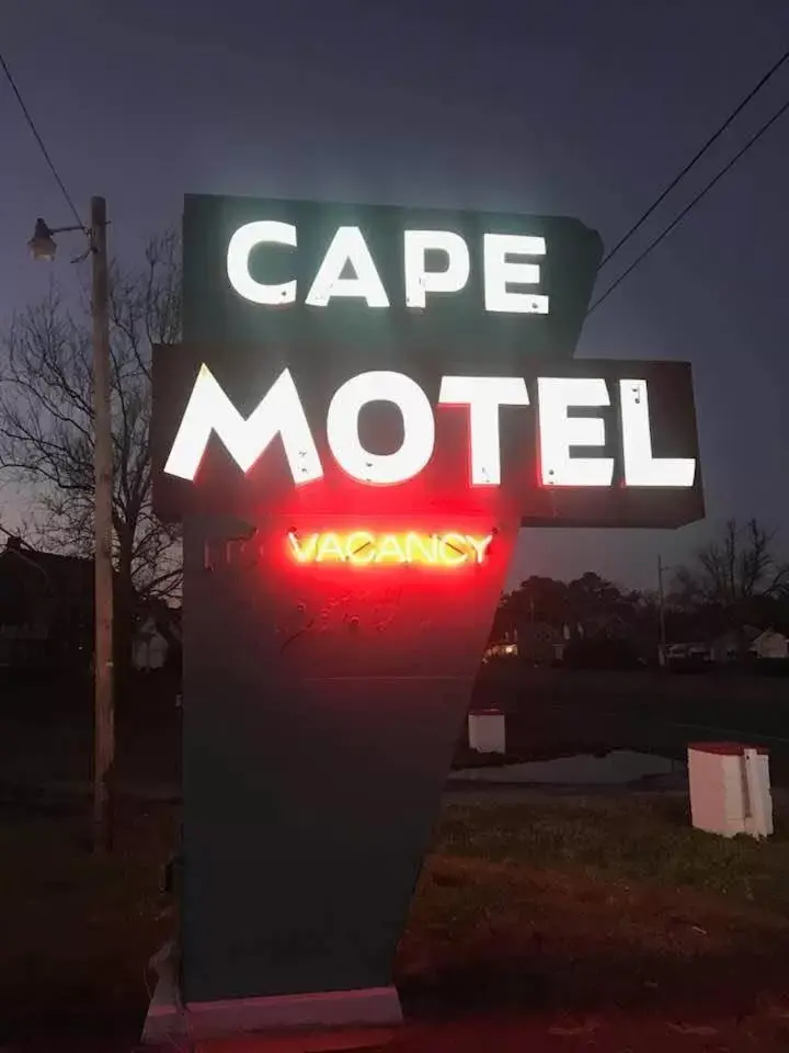 Property logo or sign in Cape Motel